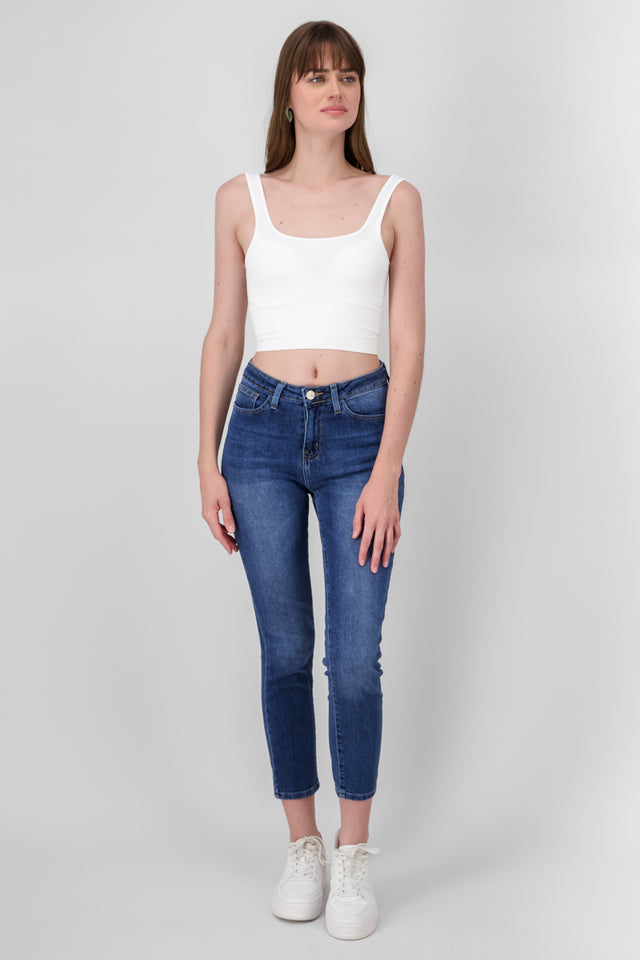 Jeans skinny liso