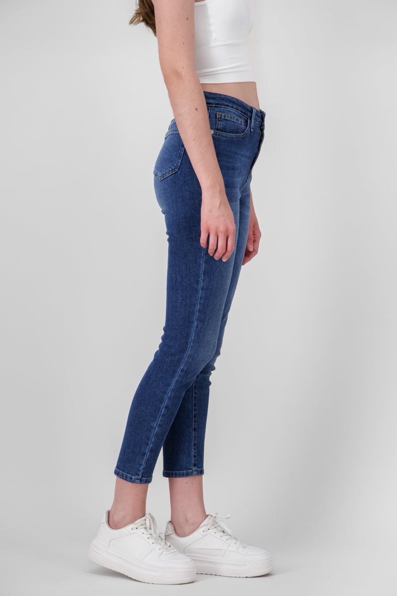 Jeans skinny liso DARK WASH