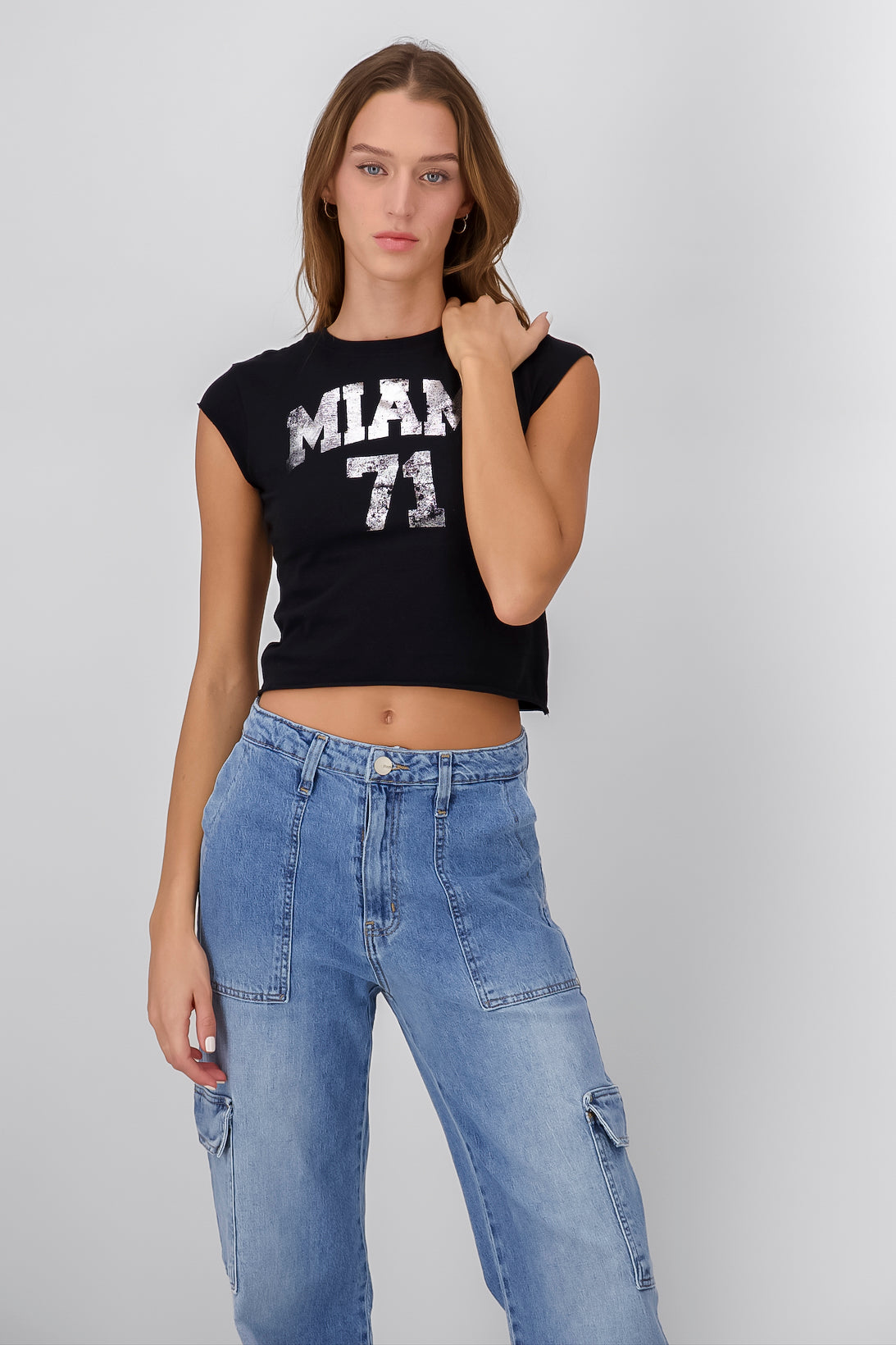 Top miami efecto foil
