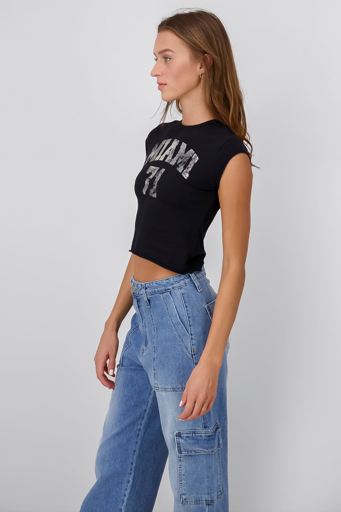 Top miami efecto foil
