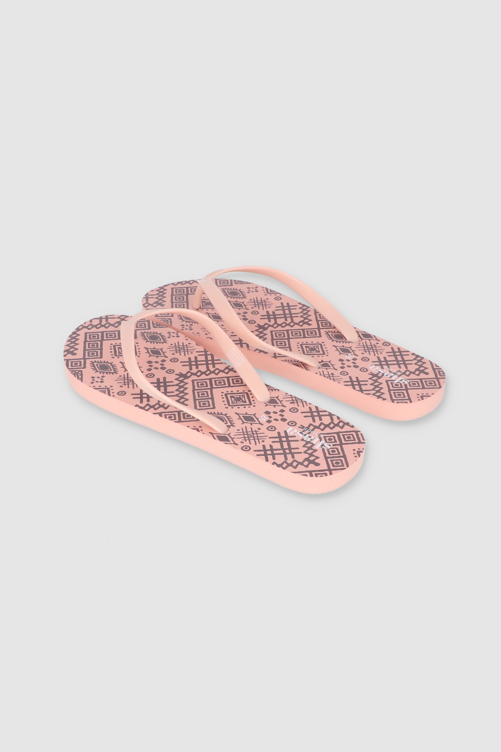 FLIP FLOPS DISEÑO TRIBAL PALO DE ROSA