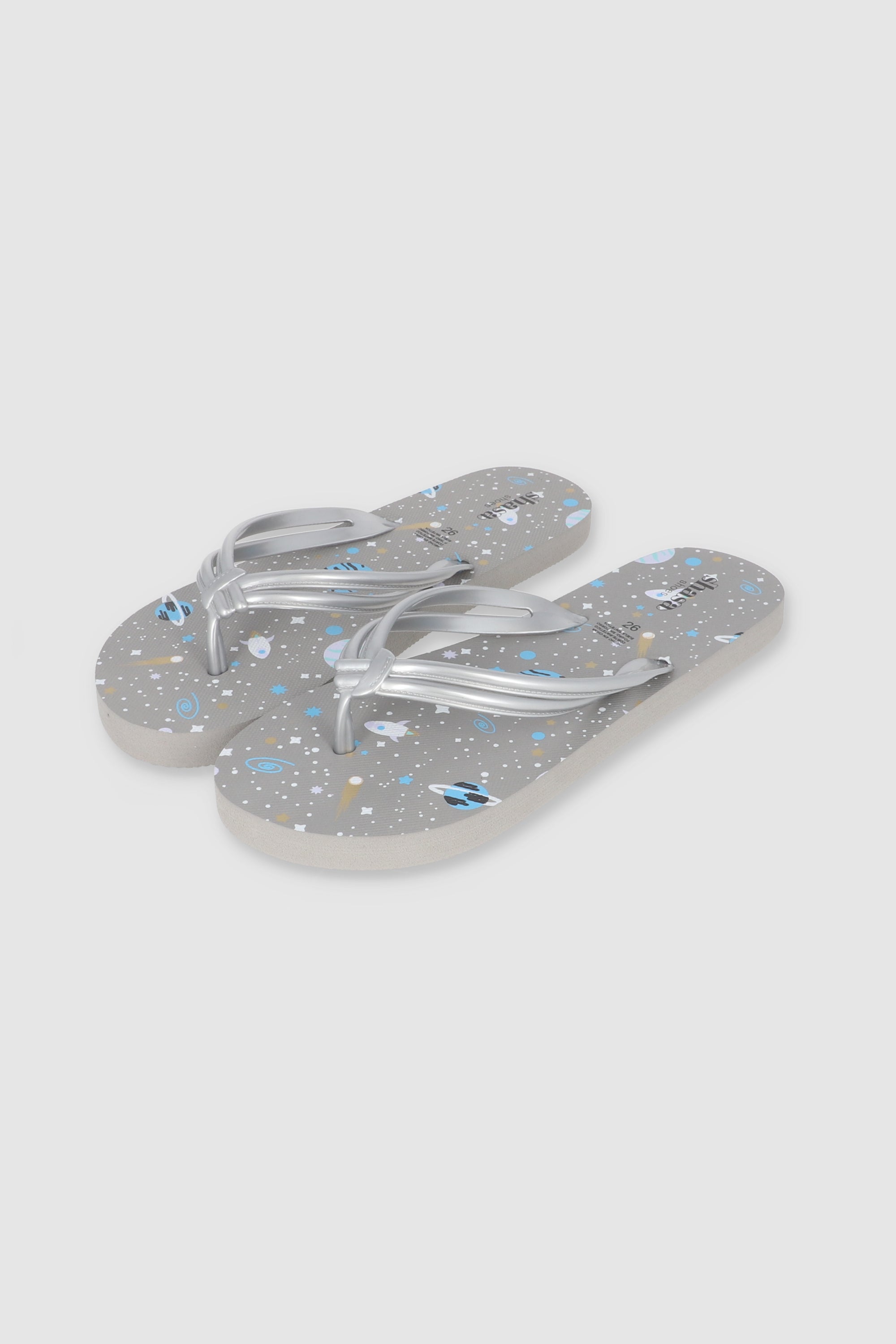 FLIP FLOPS PLANETAS PLATA