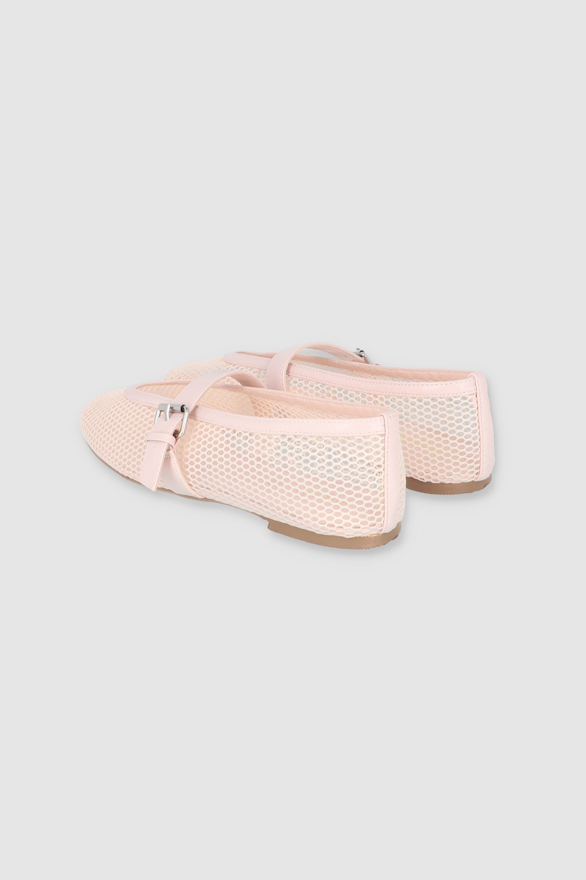 FLAT MESH BALERINA PALO DE ROSA