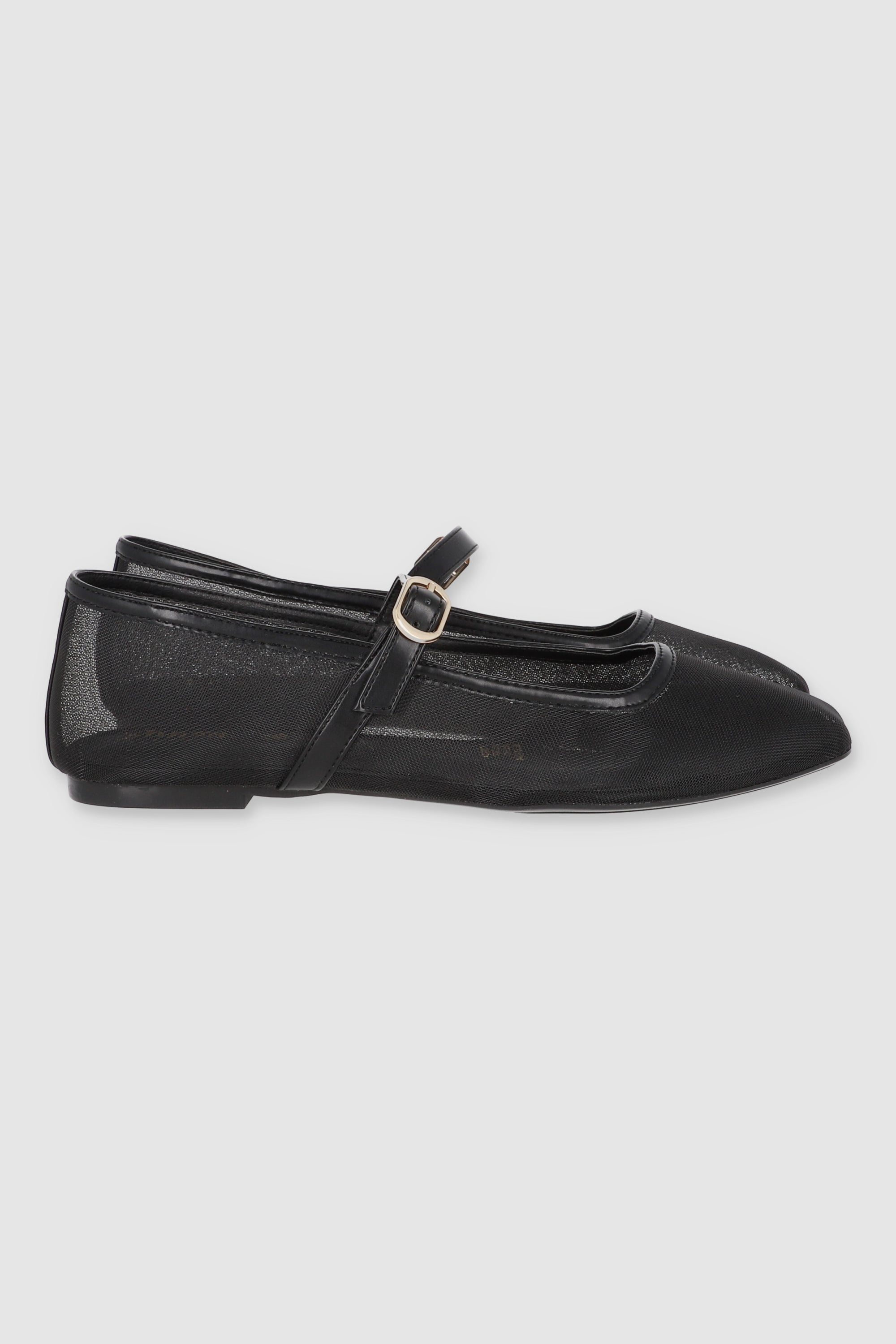 FLAT BALERINA RED NEGRO