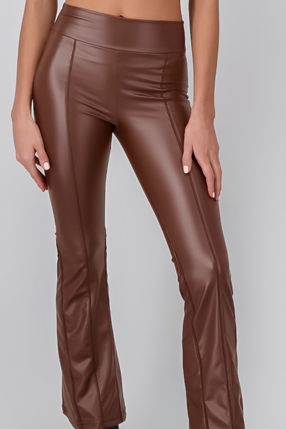 Pantalon Flare Vinipiel CAMELLO