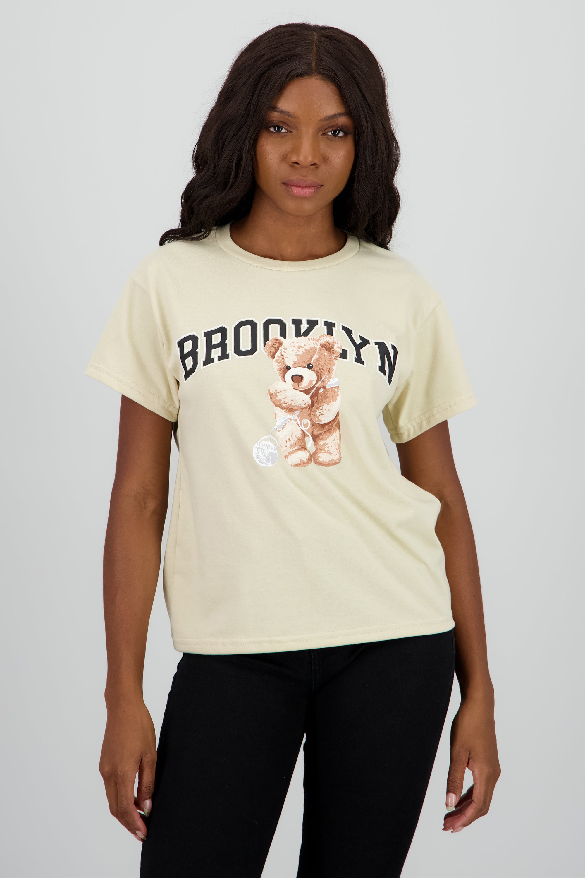 Playera Manga Corta Osito Brooklyn