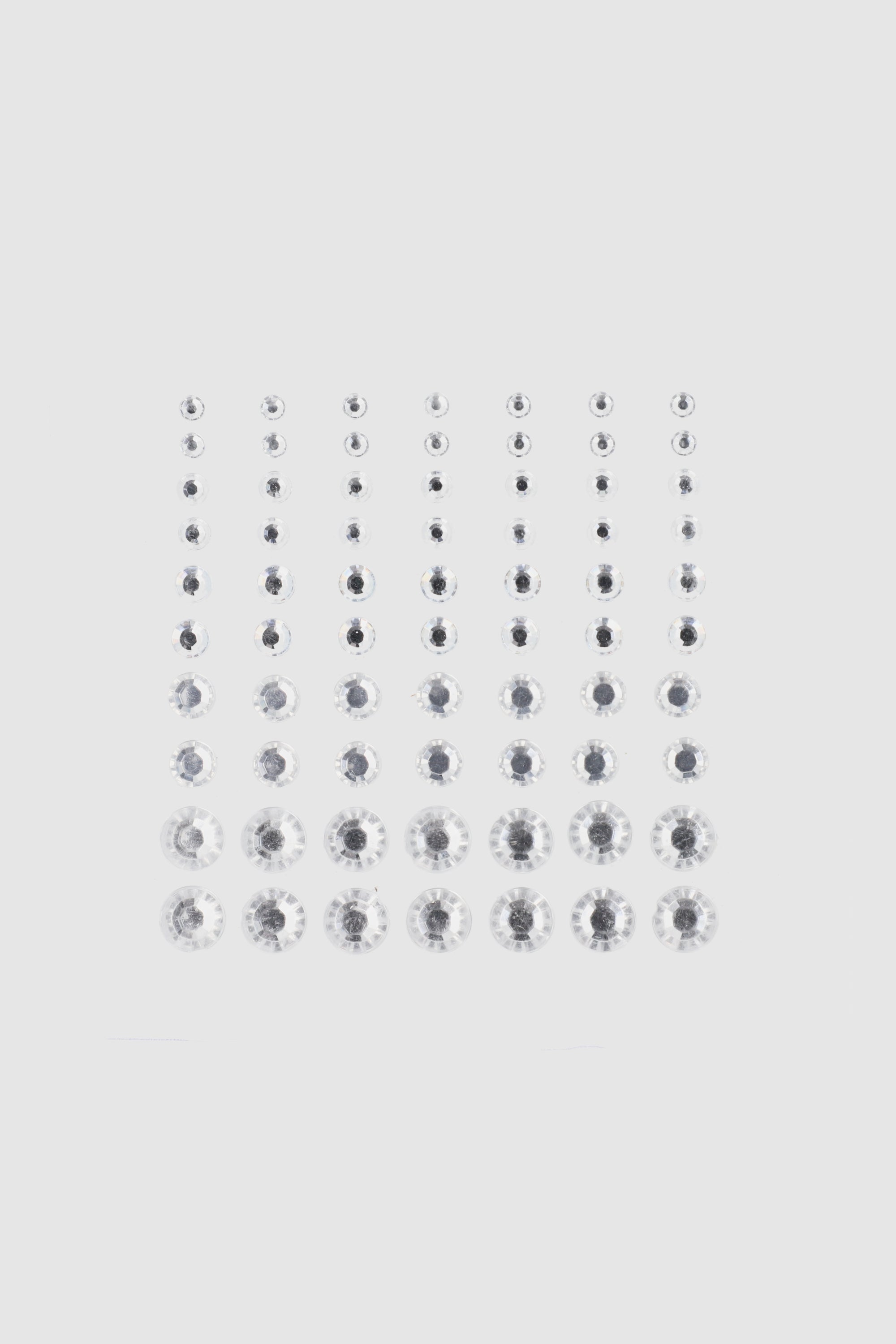 Brillos Faciales Tipo Lentejuela PLATA