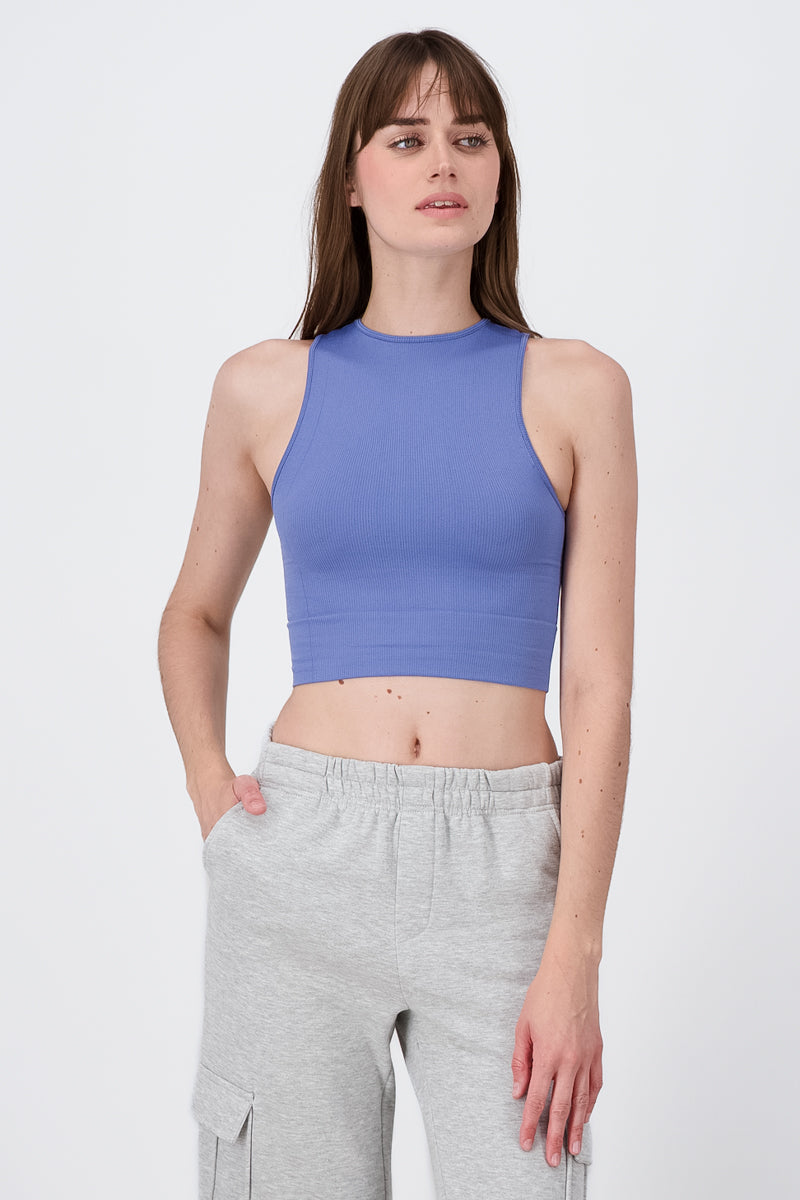 Top seamless sin mangas INDIGO