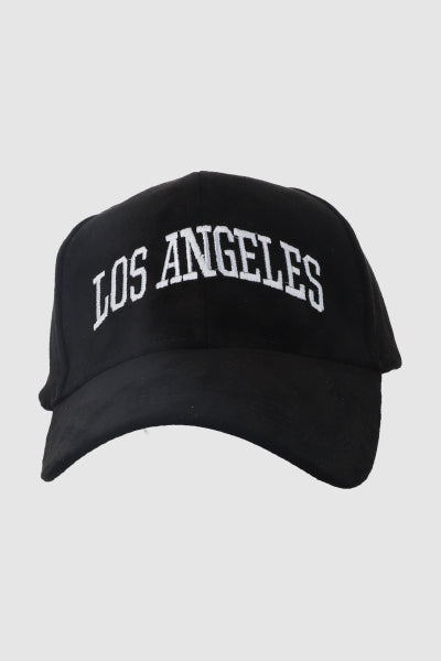 gorra los angeles NEGRO