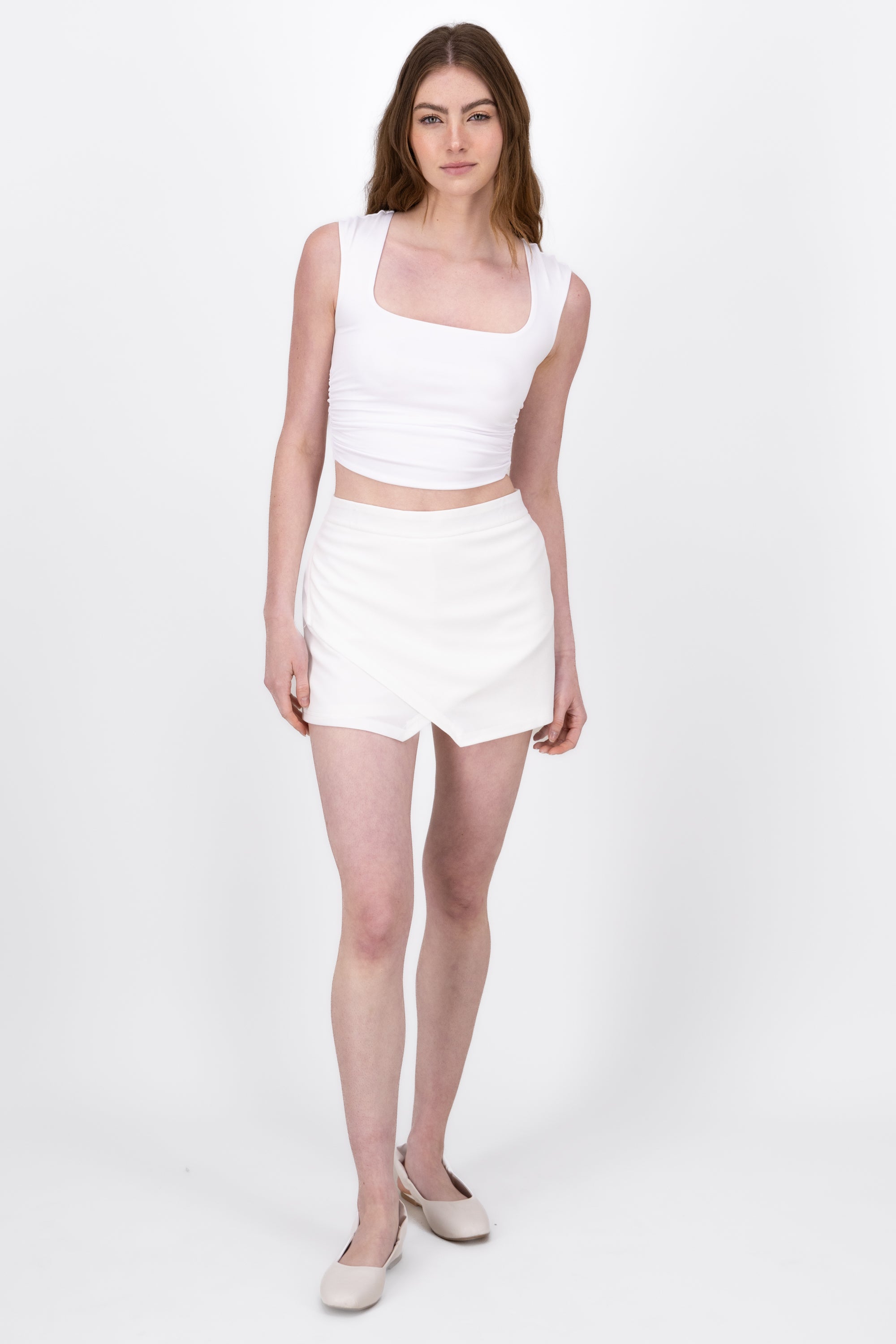 Falda Short Lisa BLANCO