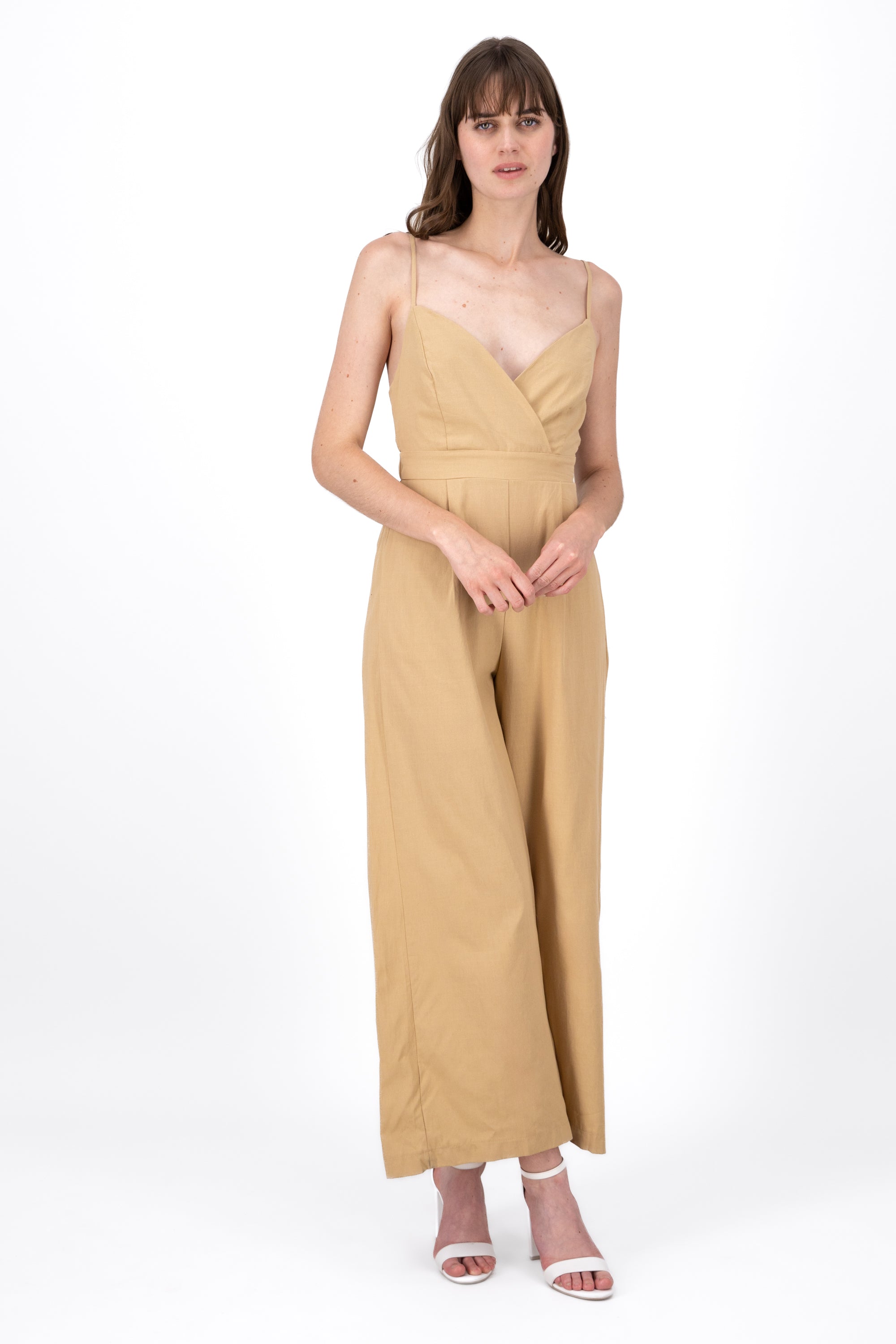 Jumpsuit Liso Tirantes KHAKI