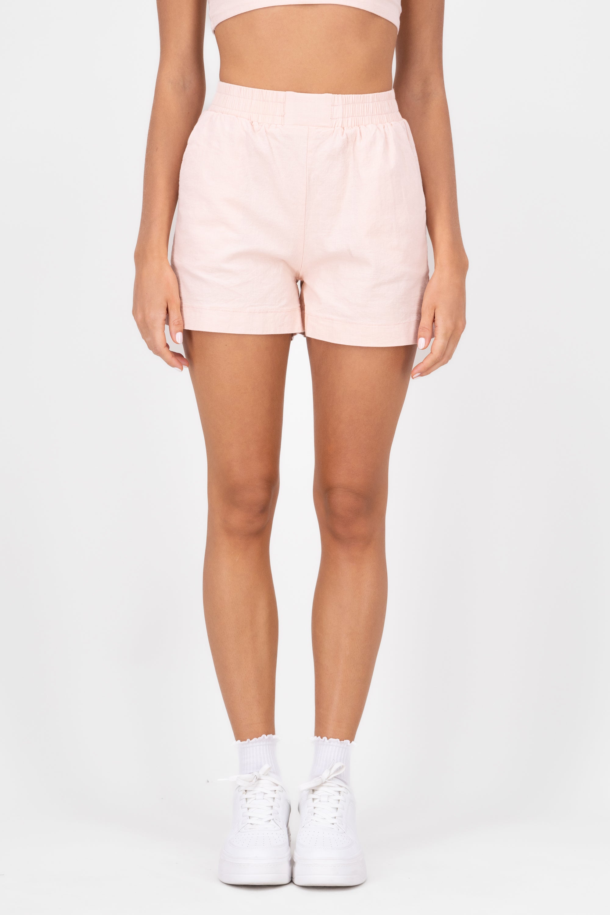 Short Resorte Liso ROSA