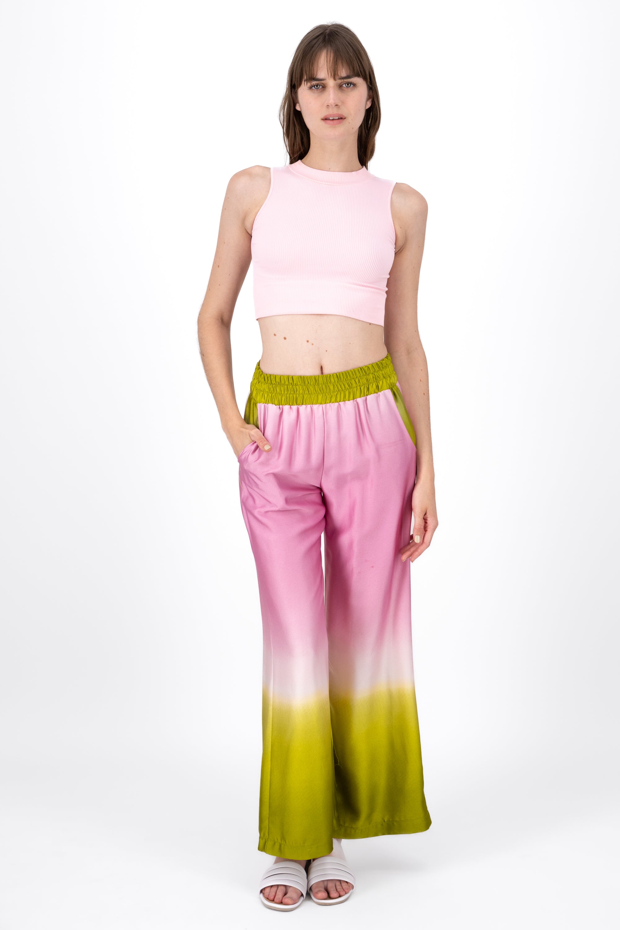 Pantalon Amplio Degradado ROSA COMBO