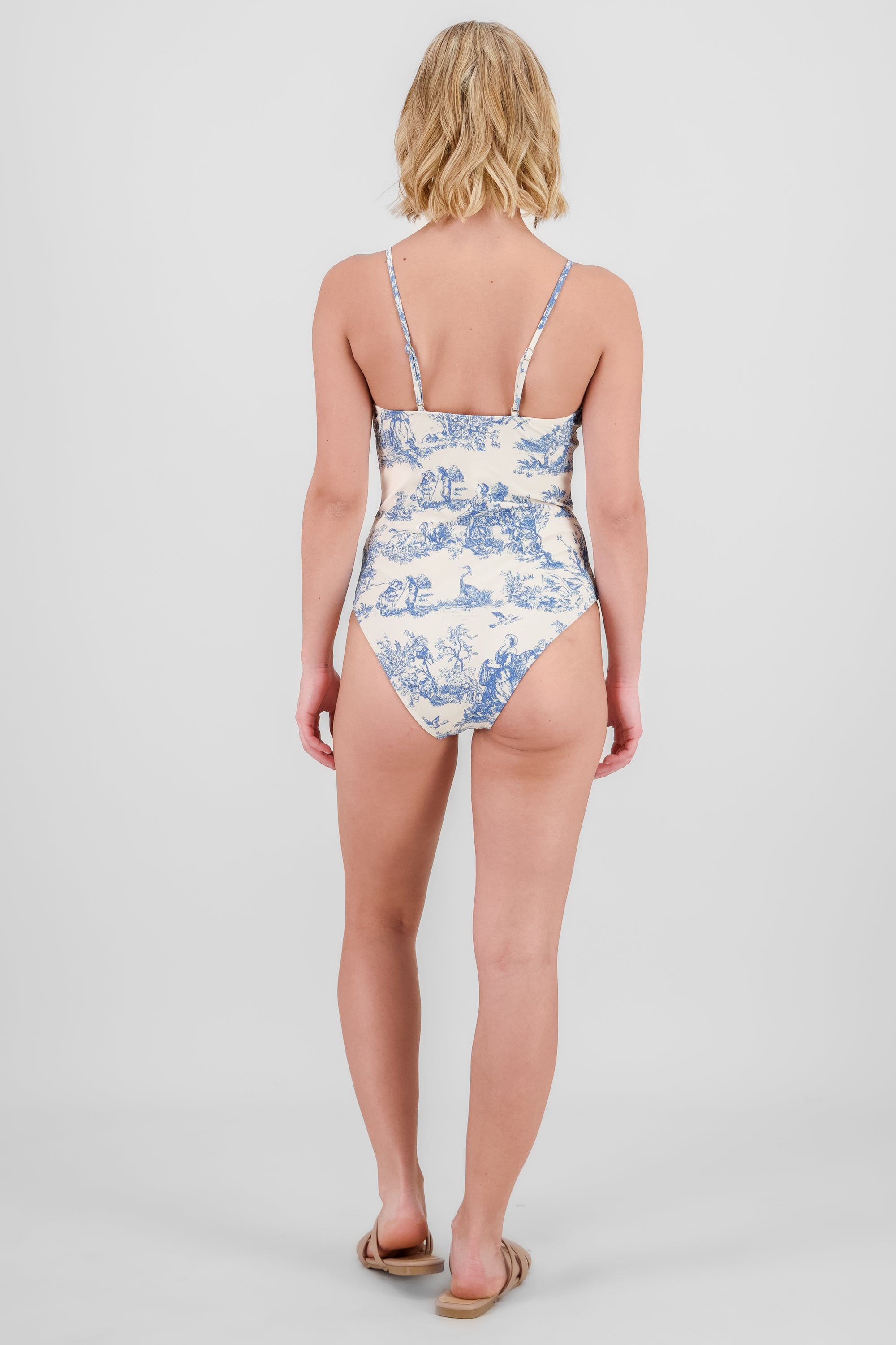 Traje de baño tipo corset