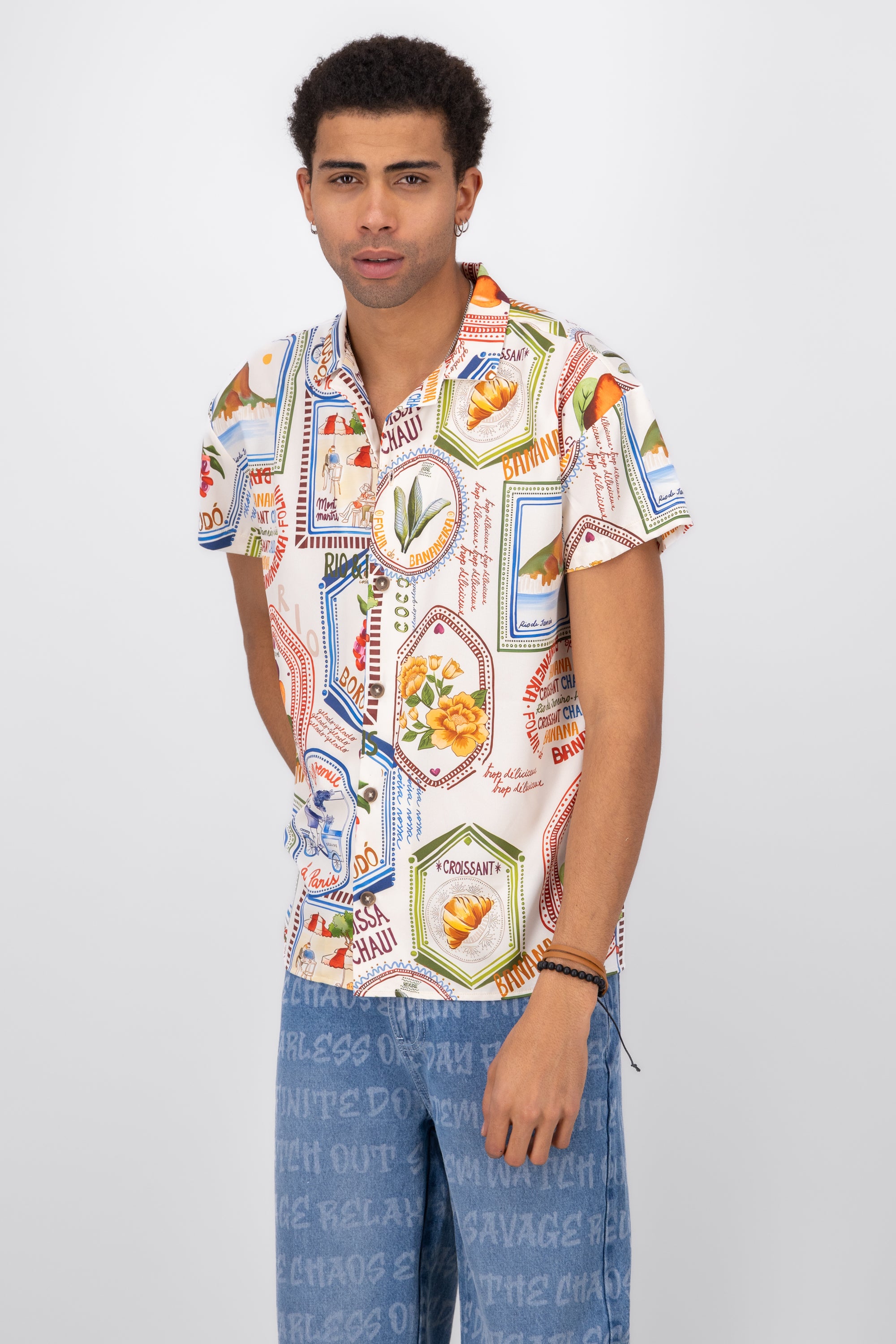 Camisa Resort Vacations MULTICOLOR