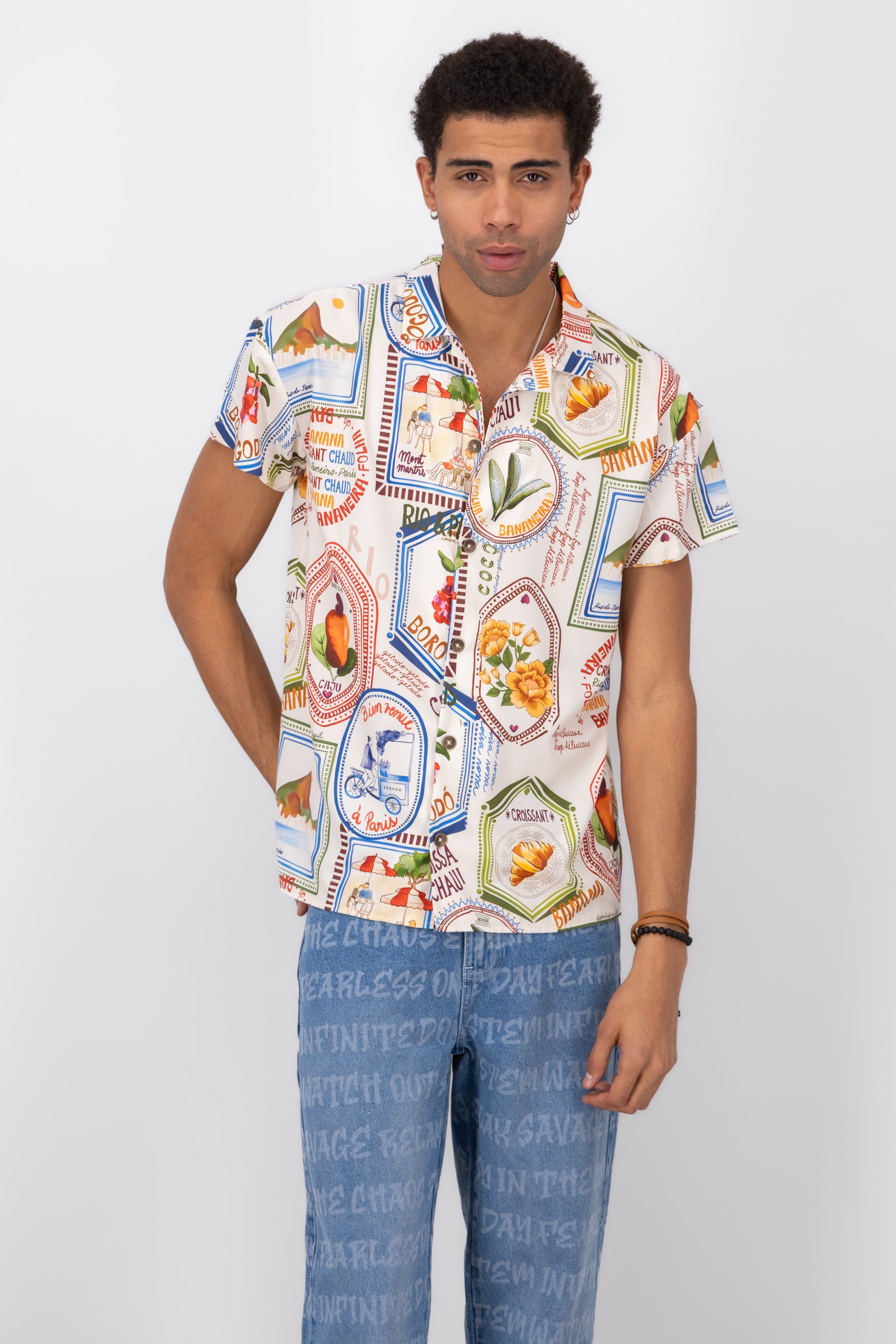 Camisa Resort Vacations MULTICOLOR