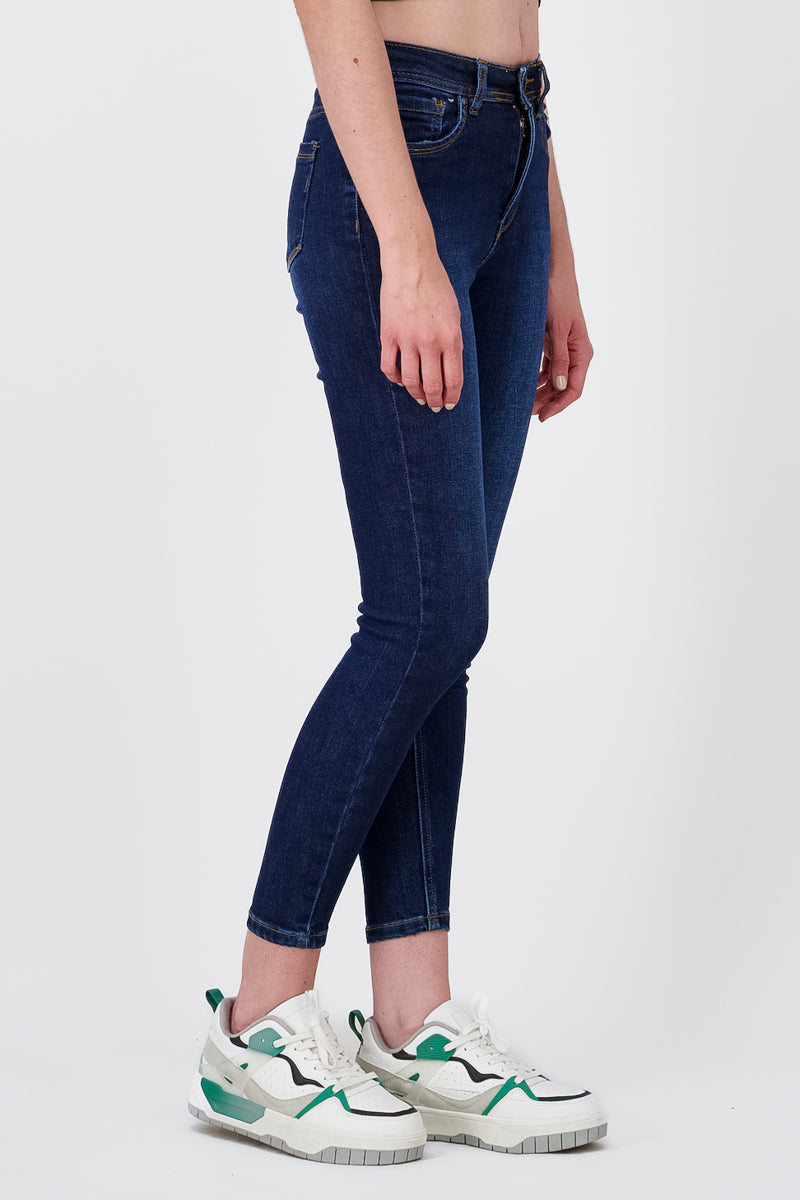 Jeans skinny cintura media MEDIUM WASH