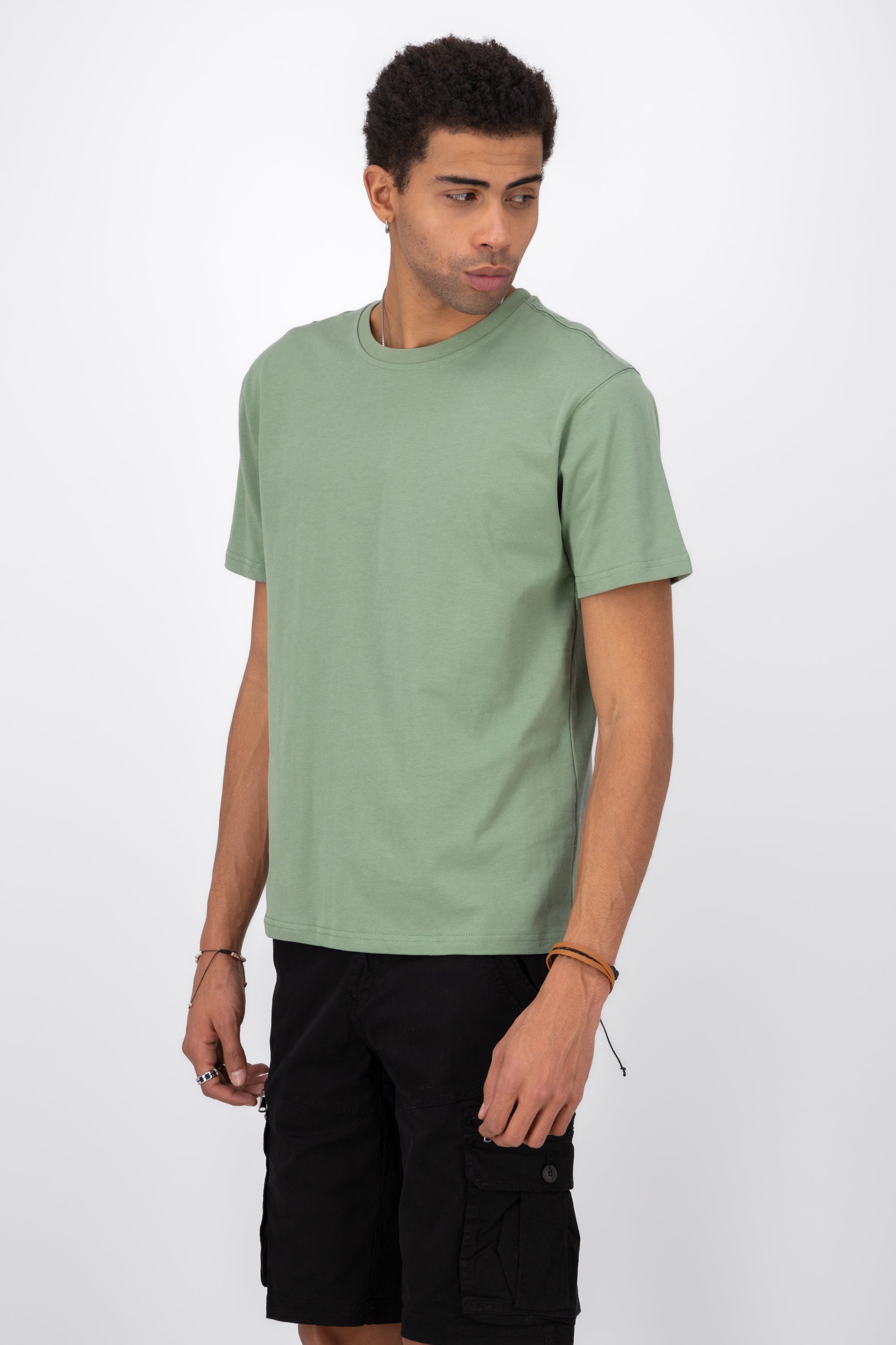 Playera Oversized Basic VERDE