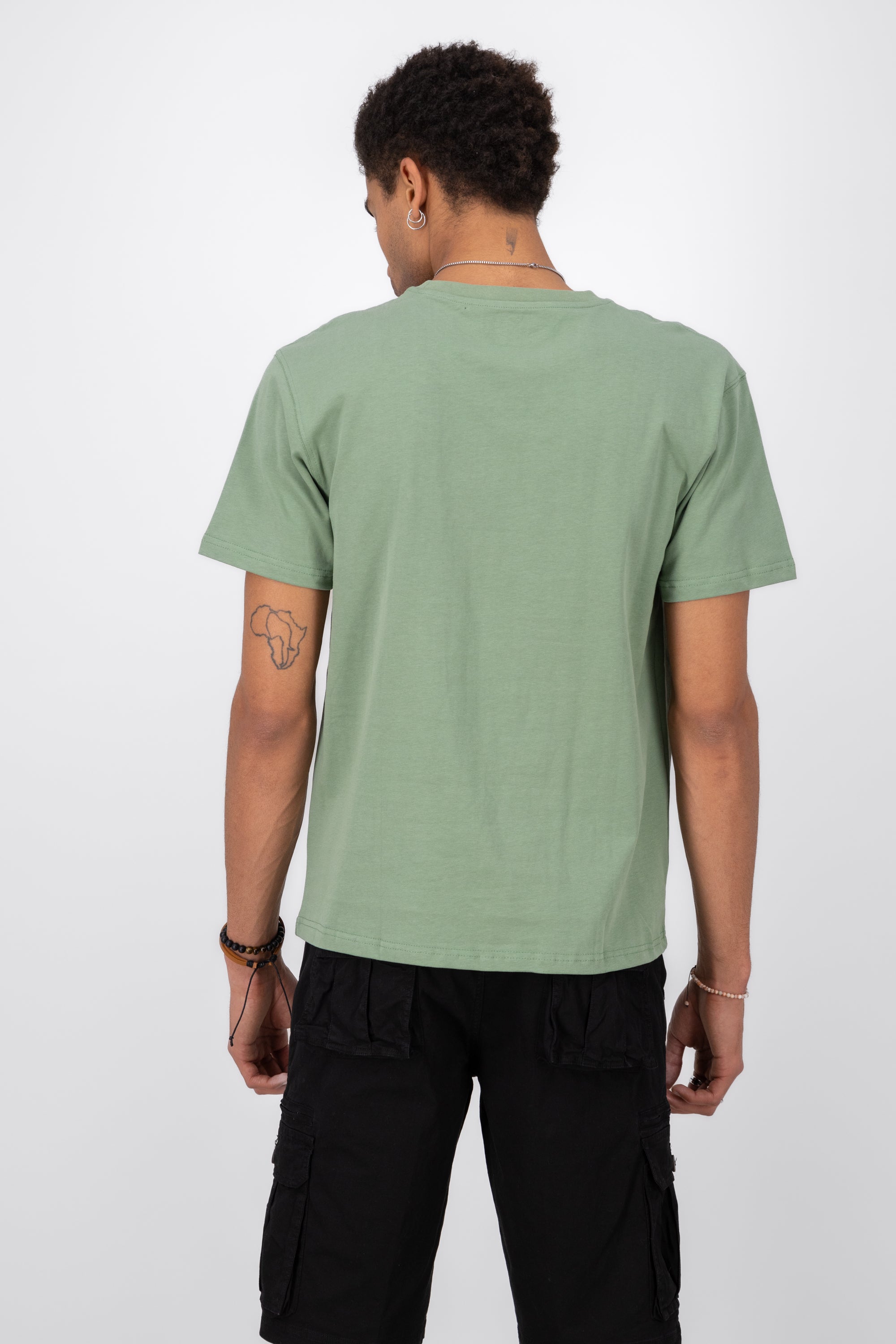 Playera Oversized Basic VERDE