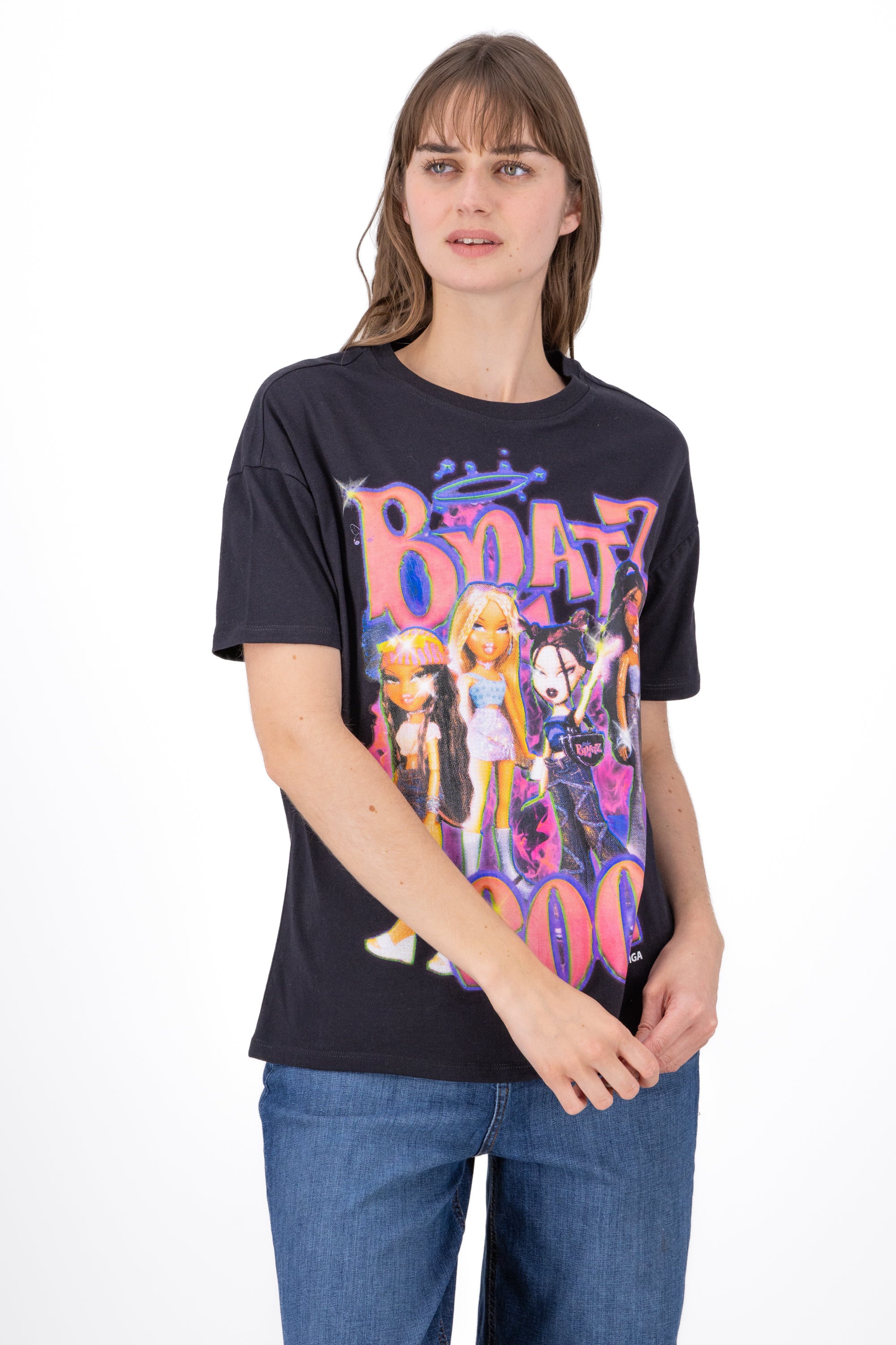 Playera Bratz 2001 Over NEGRO