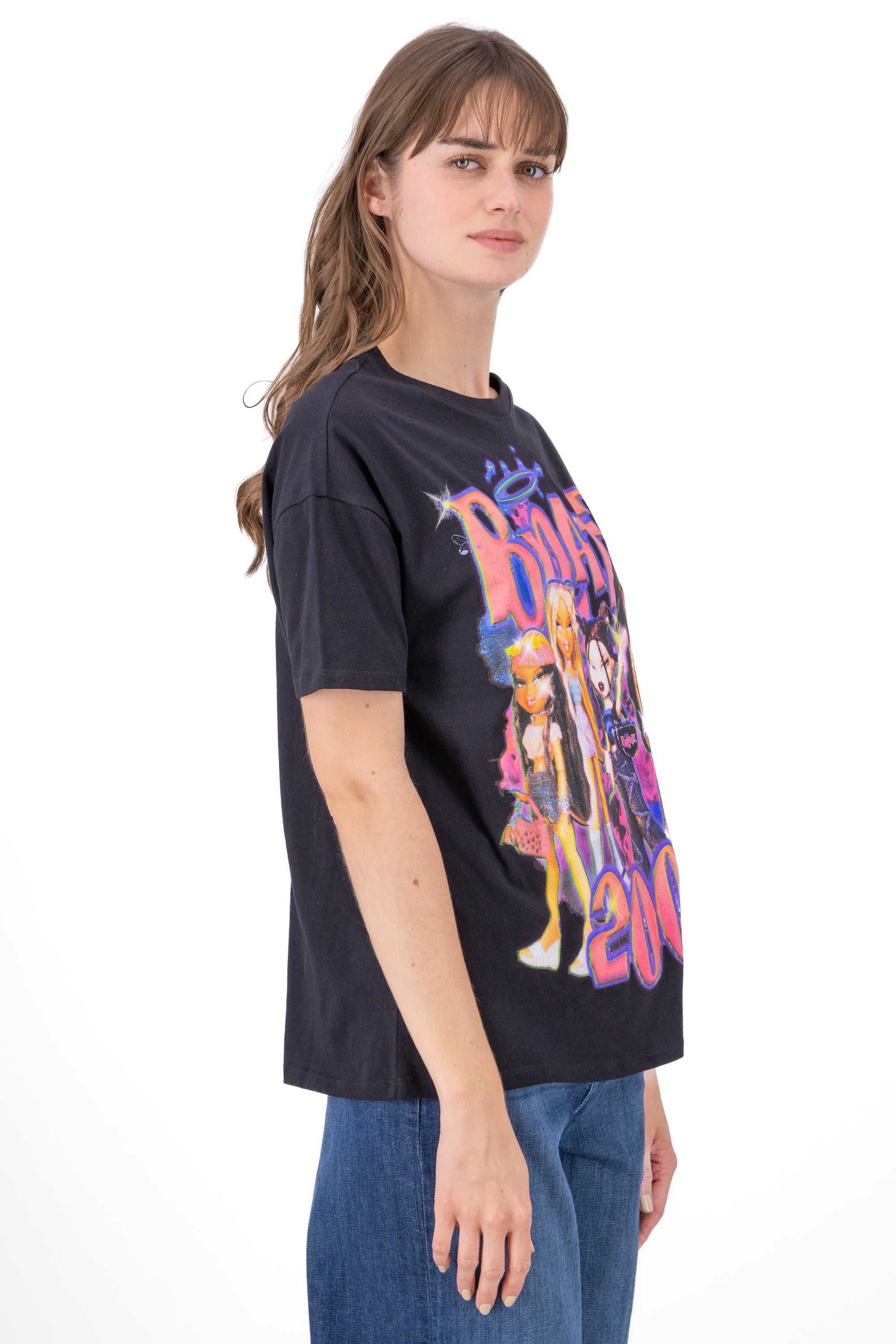 Playera Bratz 2001 Over NEGRO