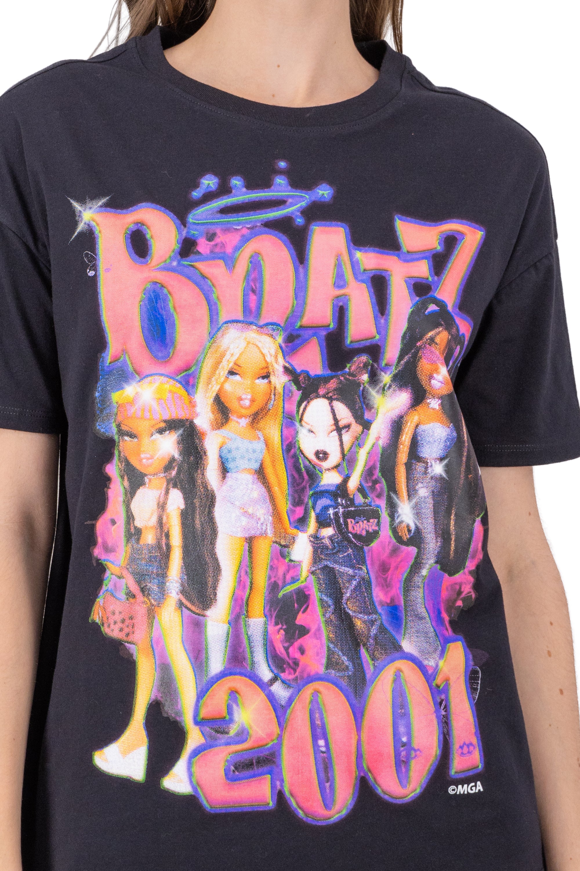 Playera Bratz 2001 Over NEGRO