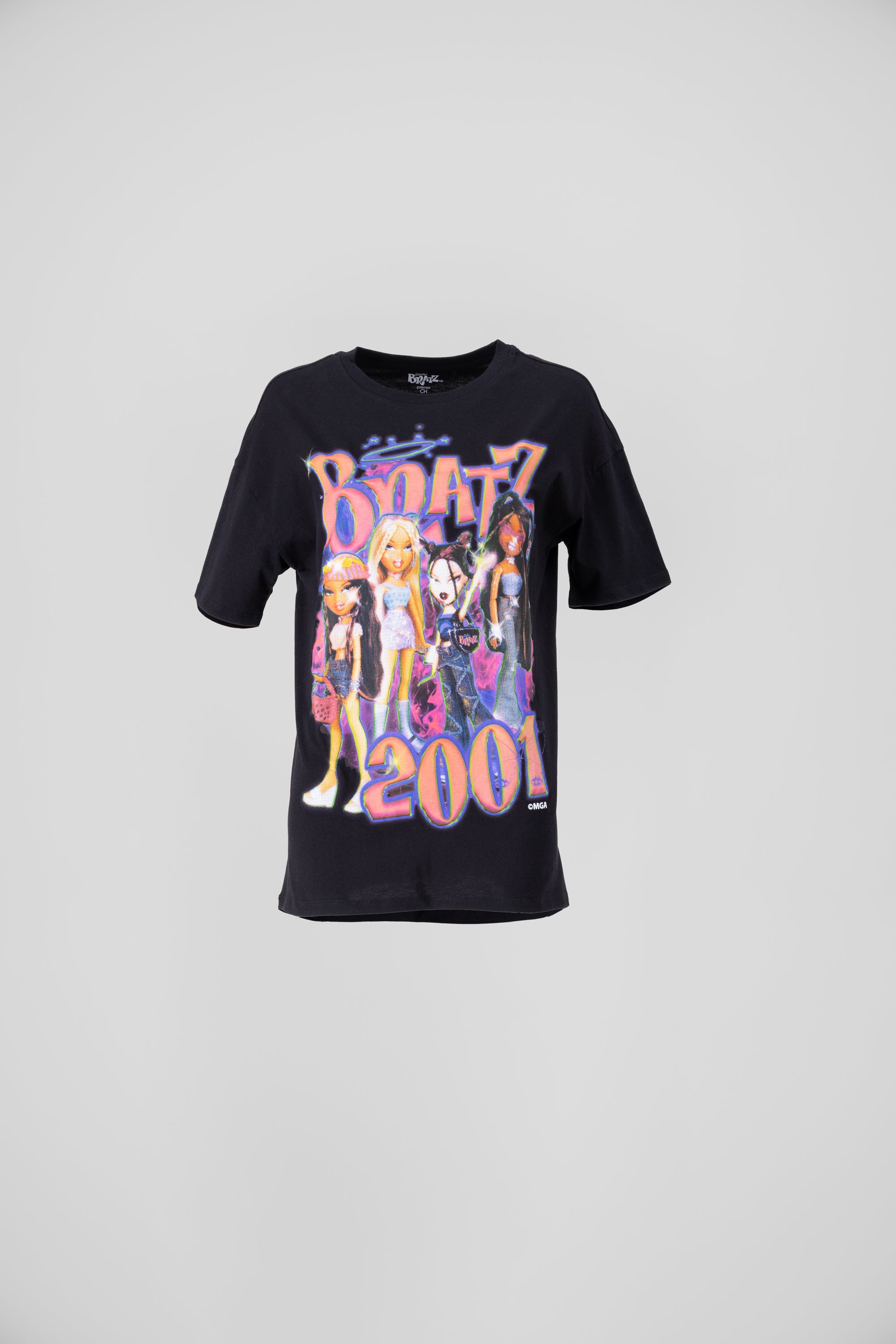 Playera Bratz 2001 Over NEGRO