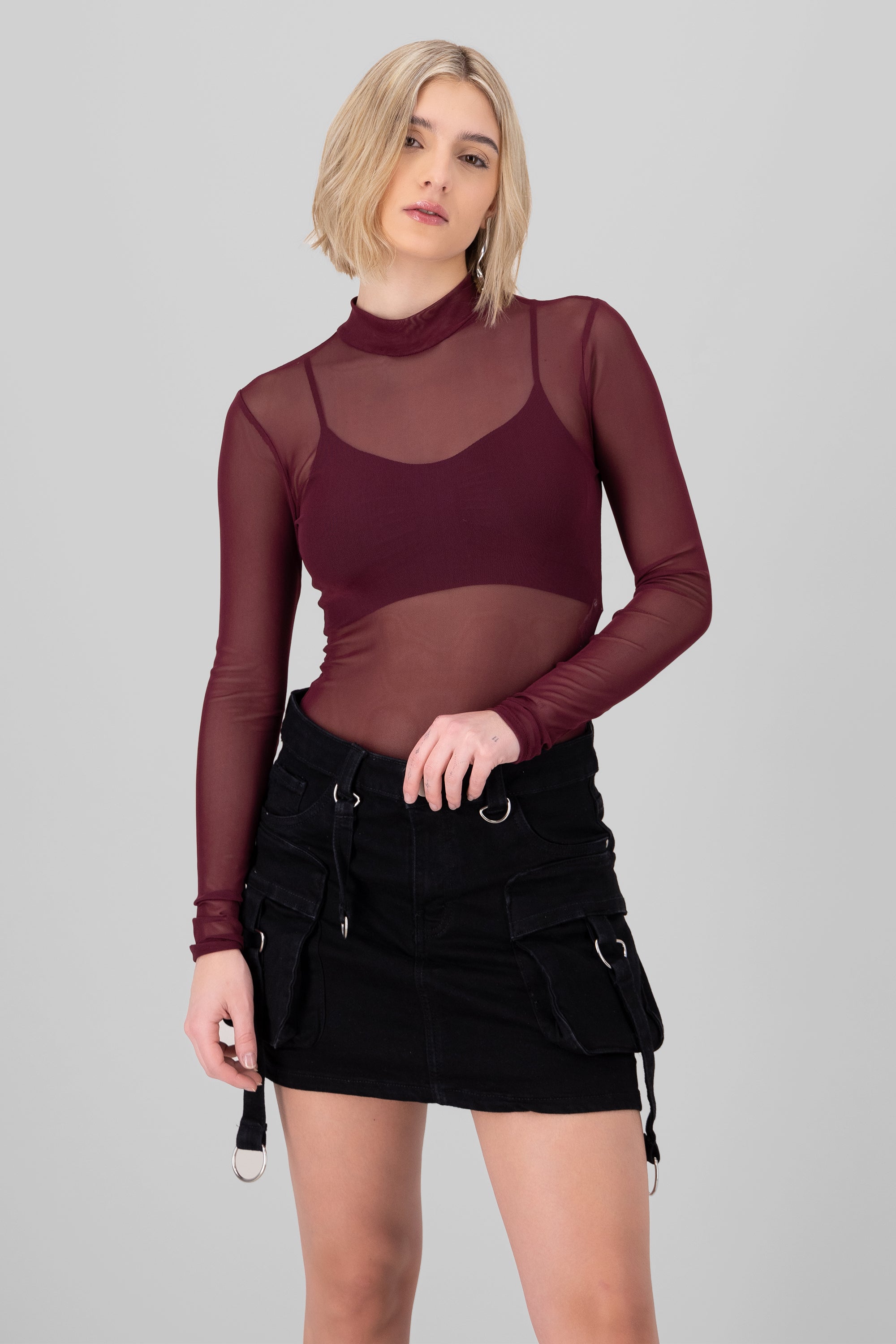 Bodysuit Liso Mesh VINO