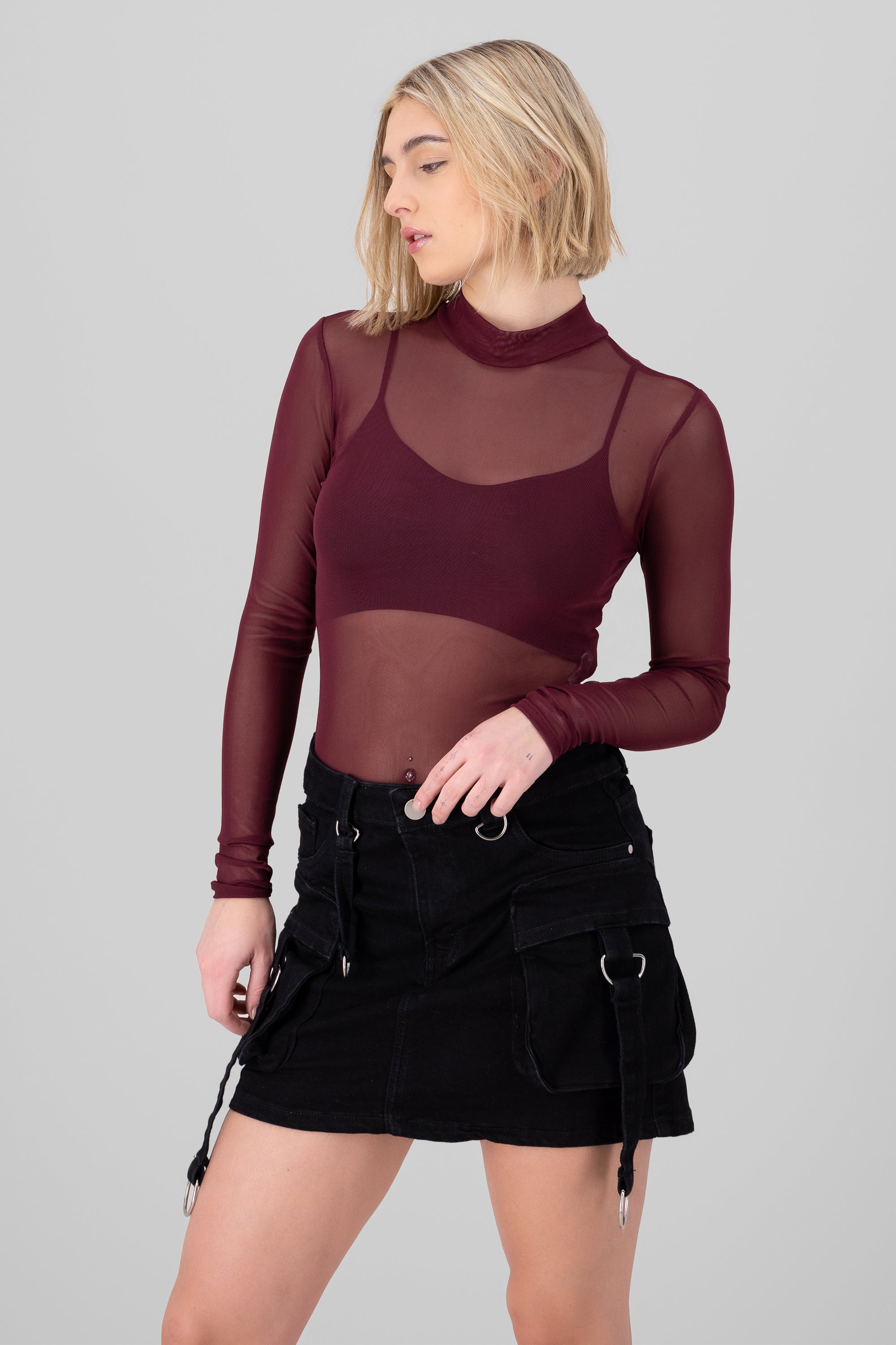 Bodysuit Liso Mesh VINO