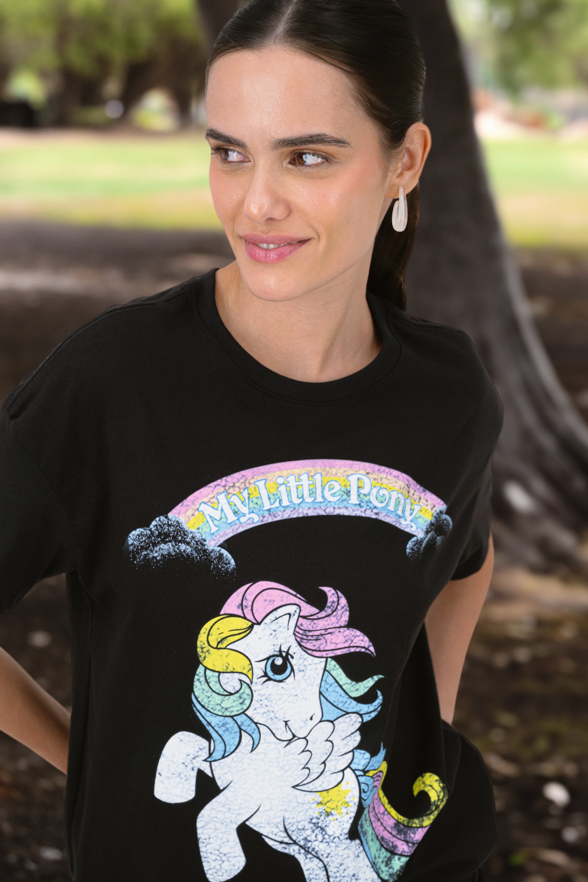 Playera Little Ponny NEGRO