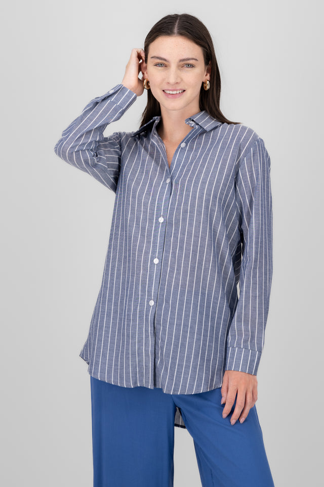 Camisa Oversize Rayas