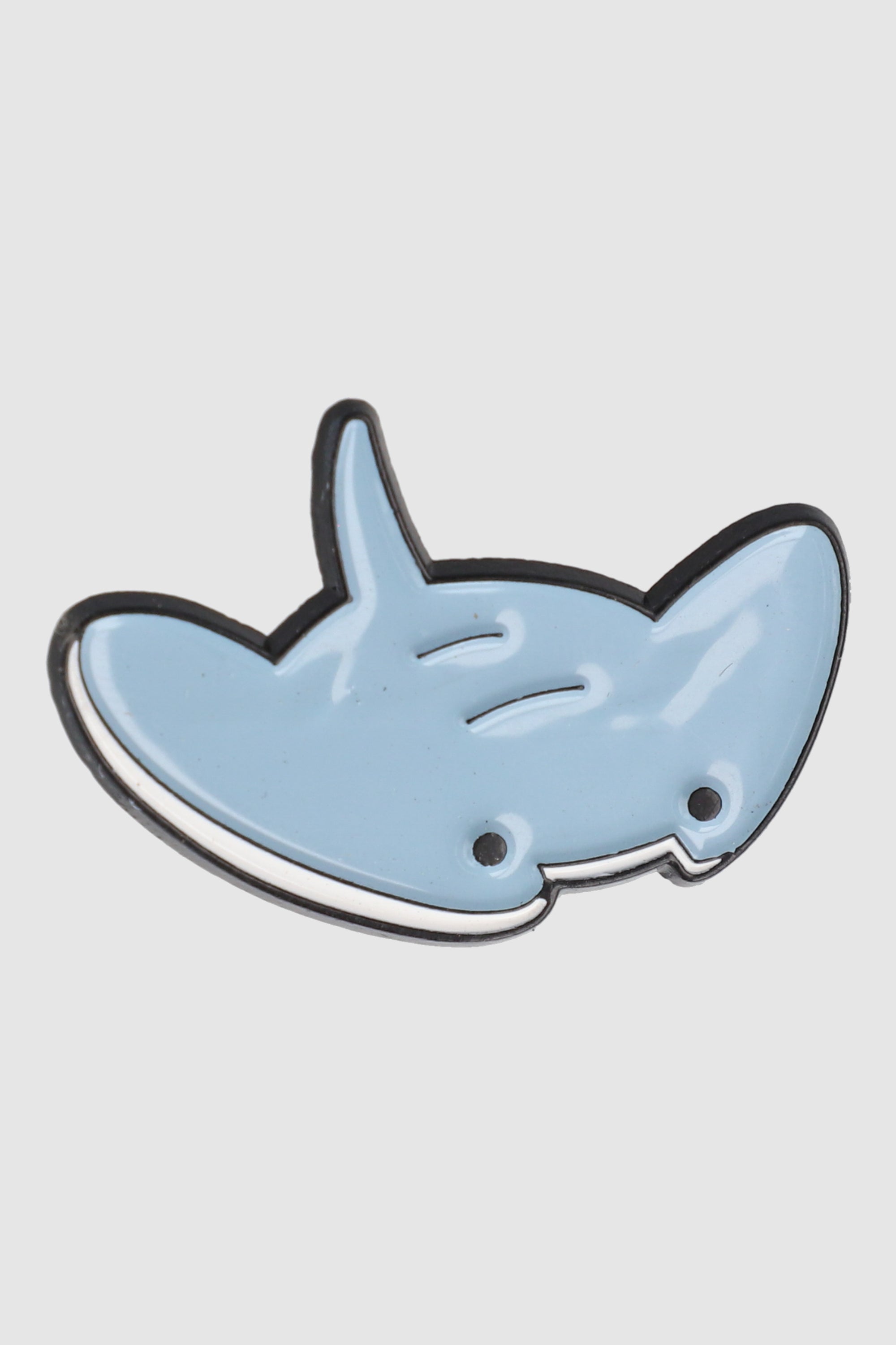 Pin mantarraya feliz GRIS