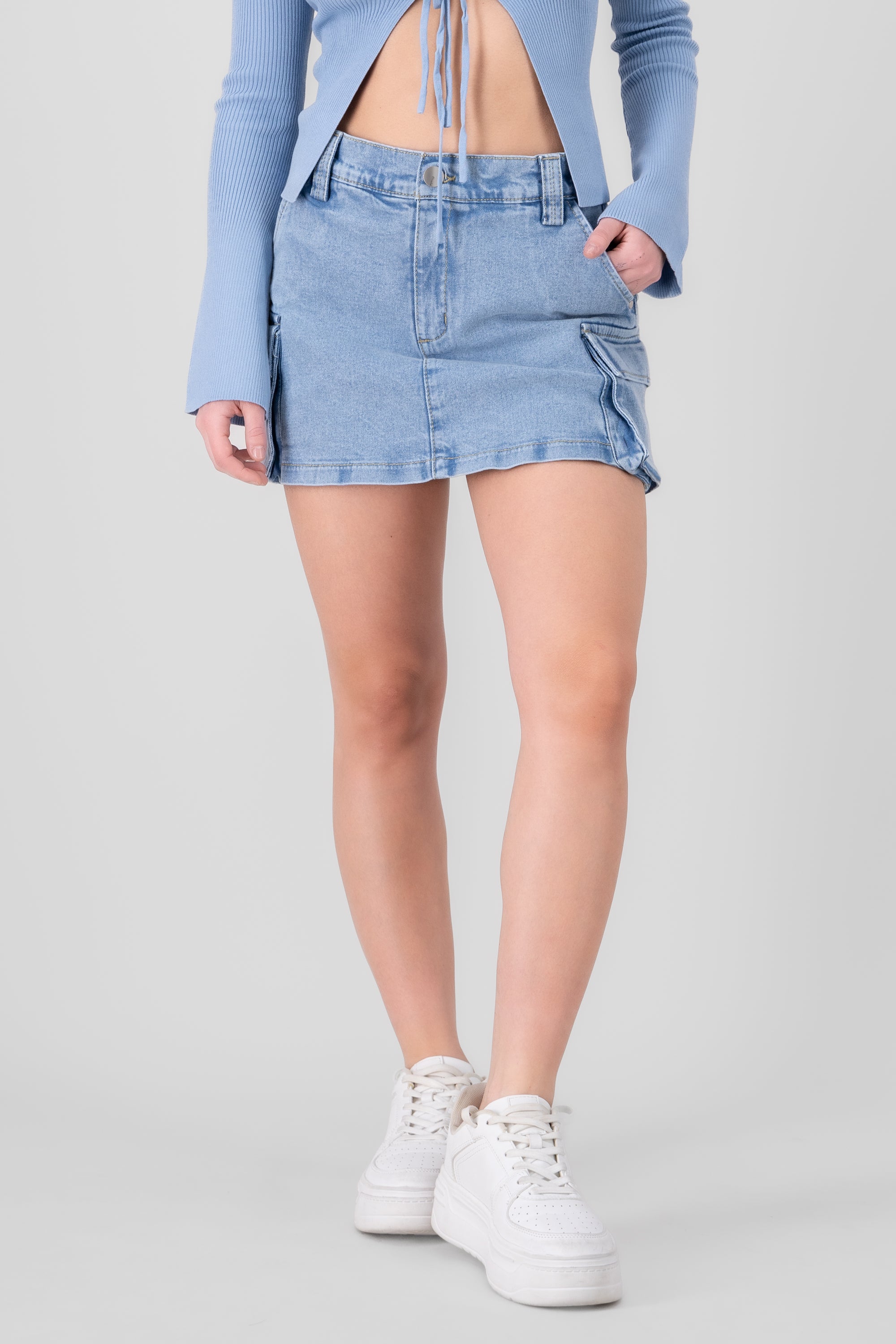 Falda short cargo fuelles ACID LIGHT