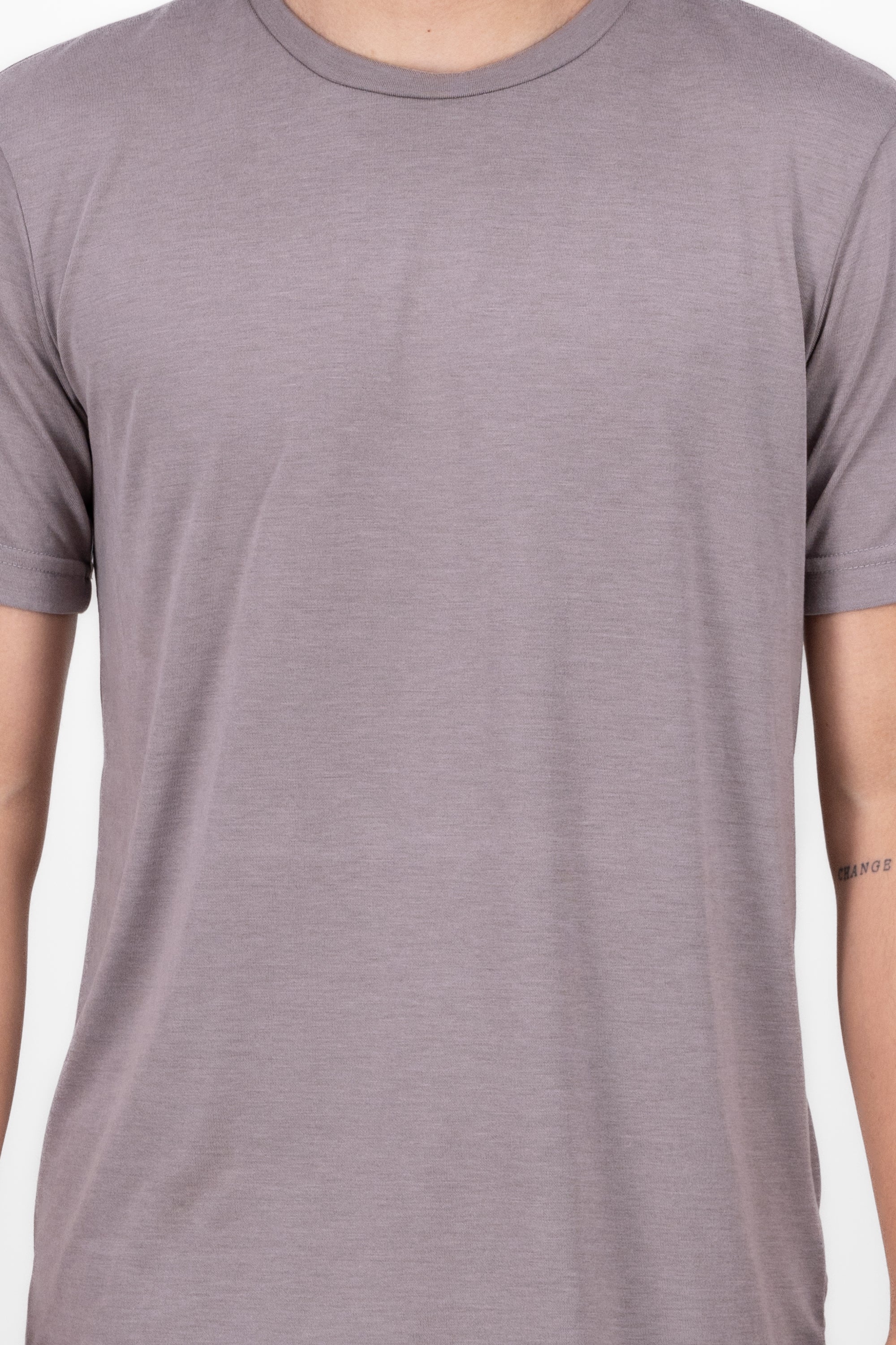 Playera Cuello Redondo Gre GRIS