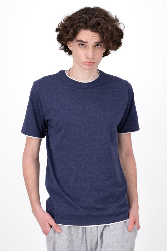 Playera Básica Bicolor