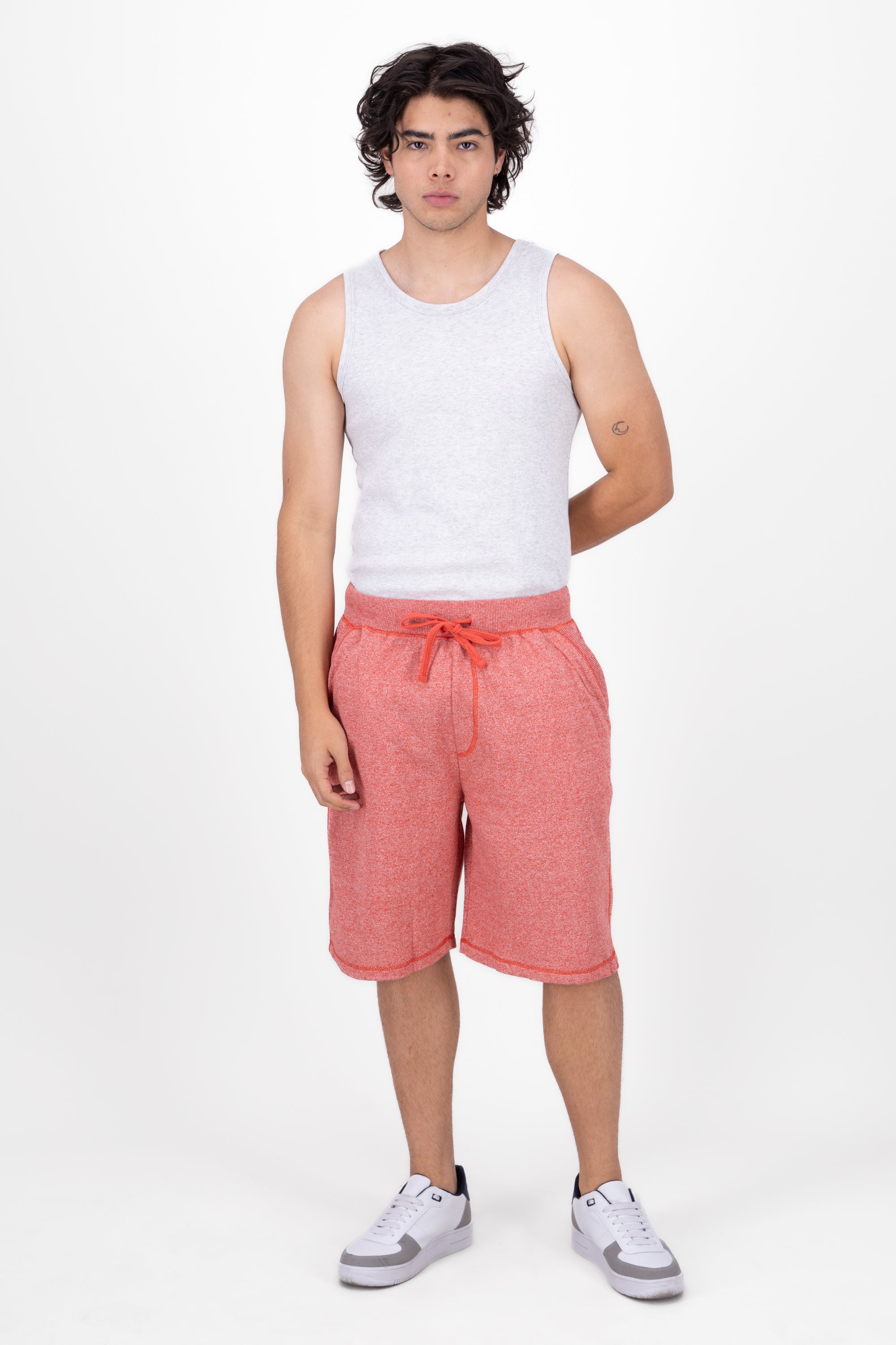 Shorts Tejido Detalle Pants CORAL