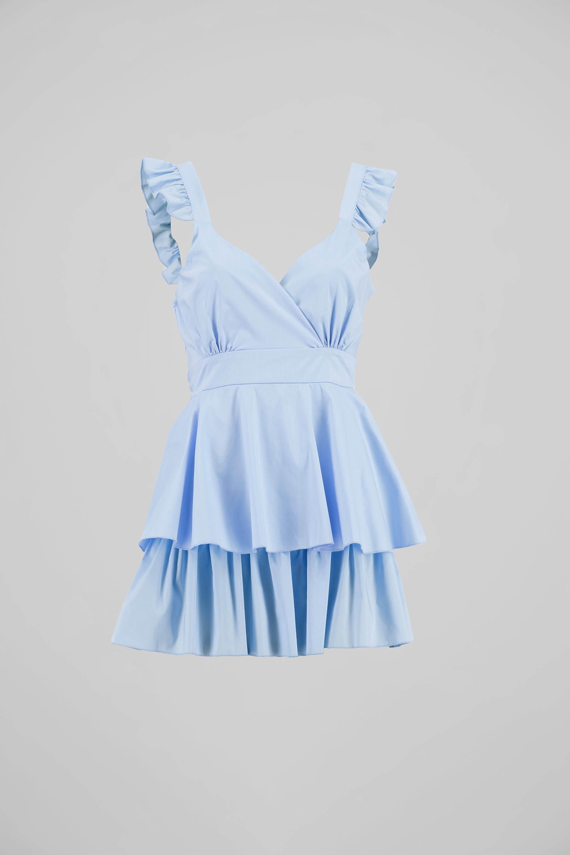 Vestido Tirantes Detalle Olanes