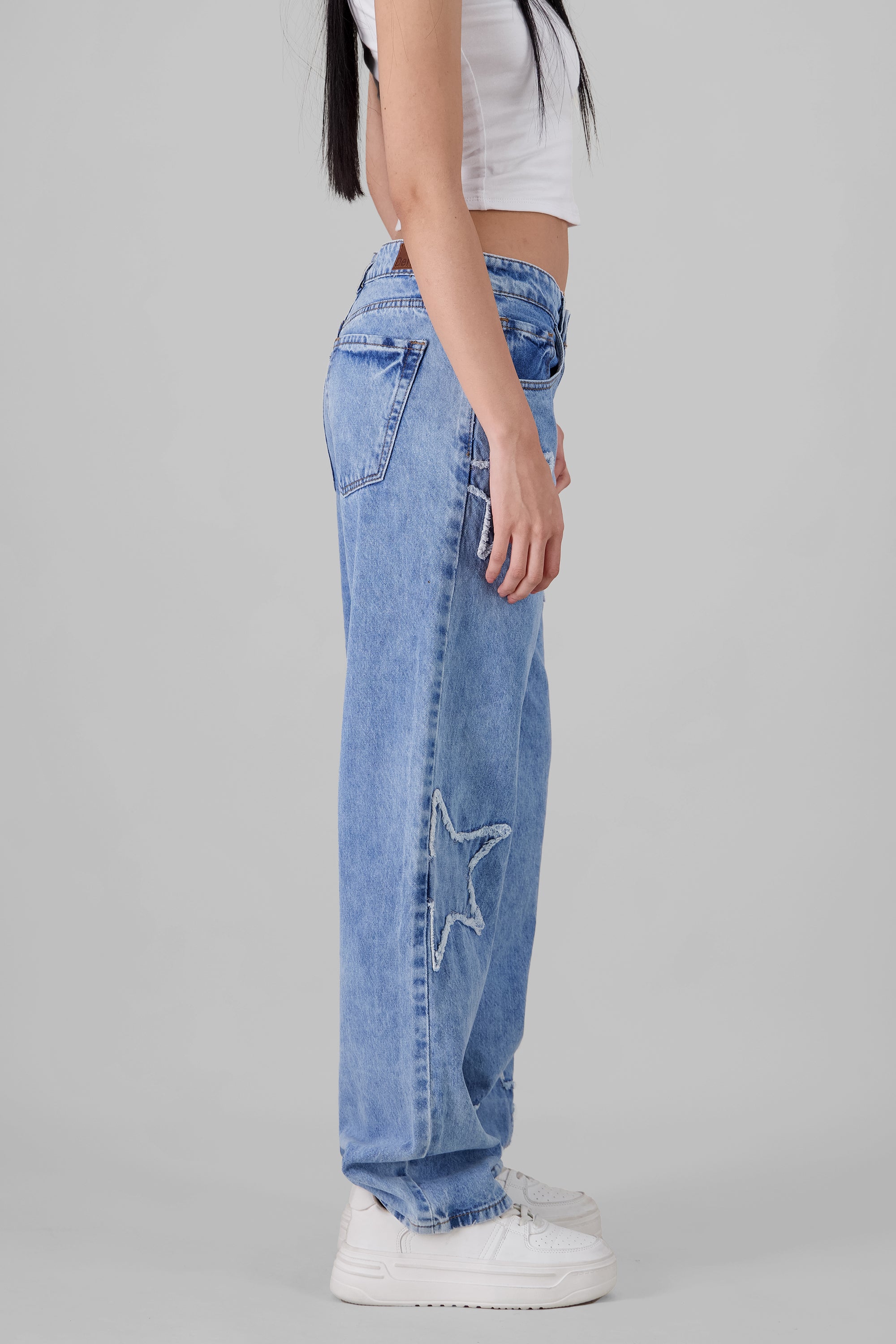 Jeans Straight Estrellas LIGHT WASH