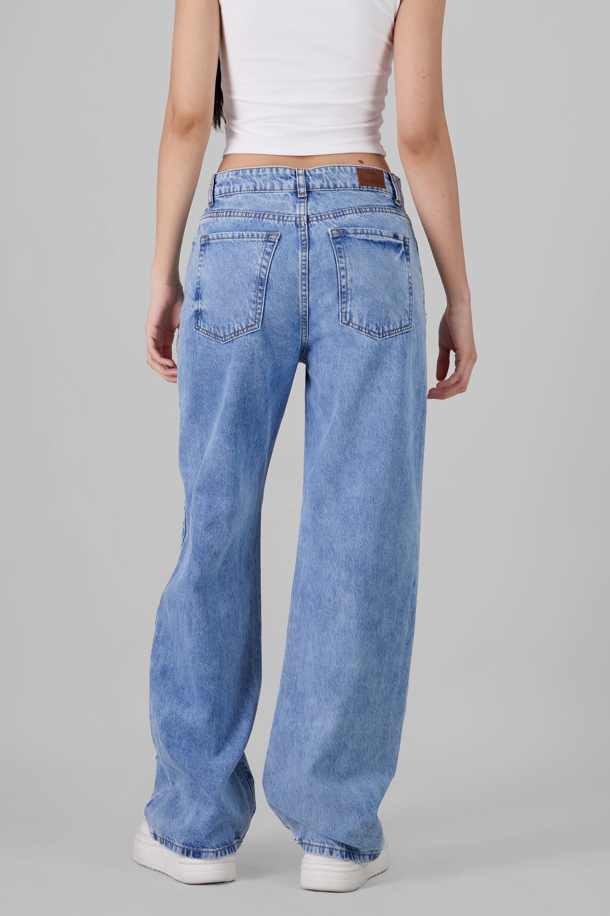 Jeans Straight Estrellas LIGHT WASH