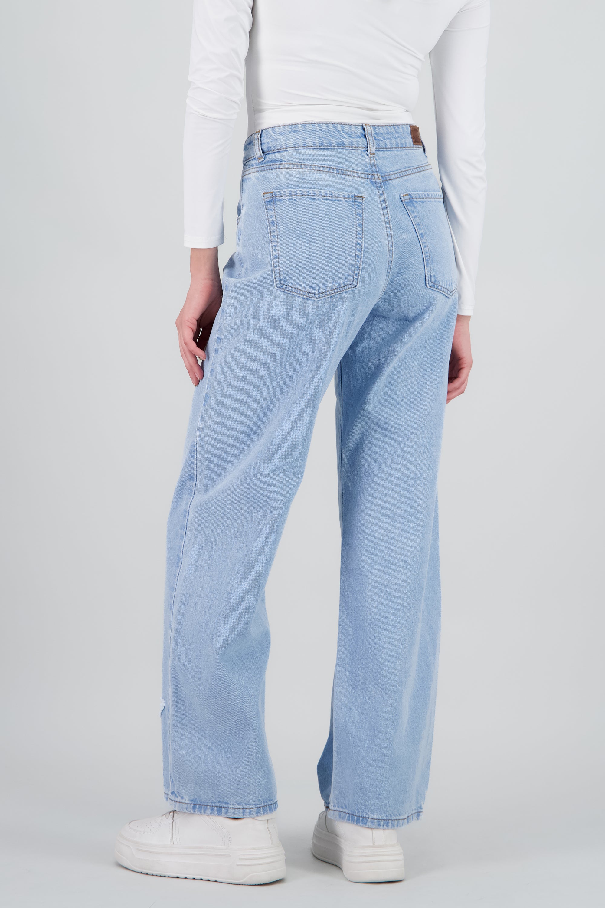 Jeans Straight Estrellas LIGHT WASH