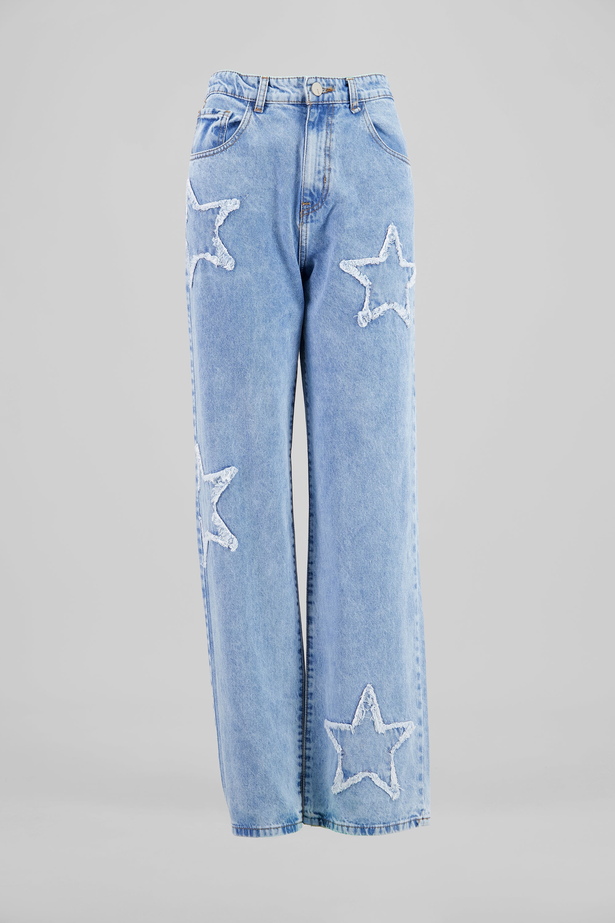 Jeans Straight Estrellas LIGHT WASH