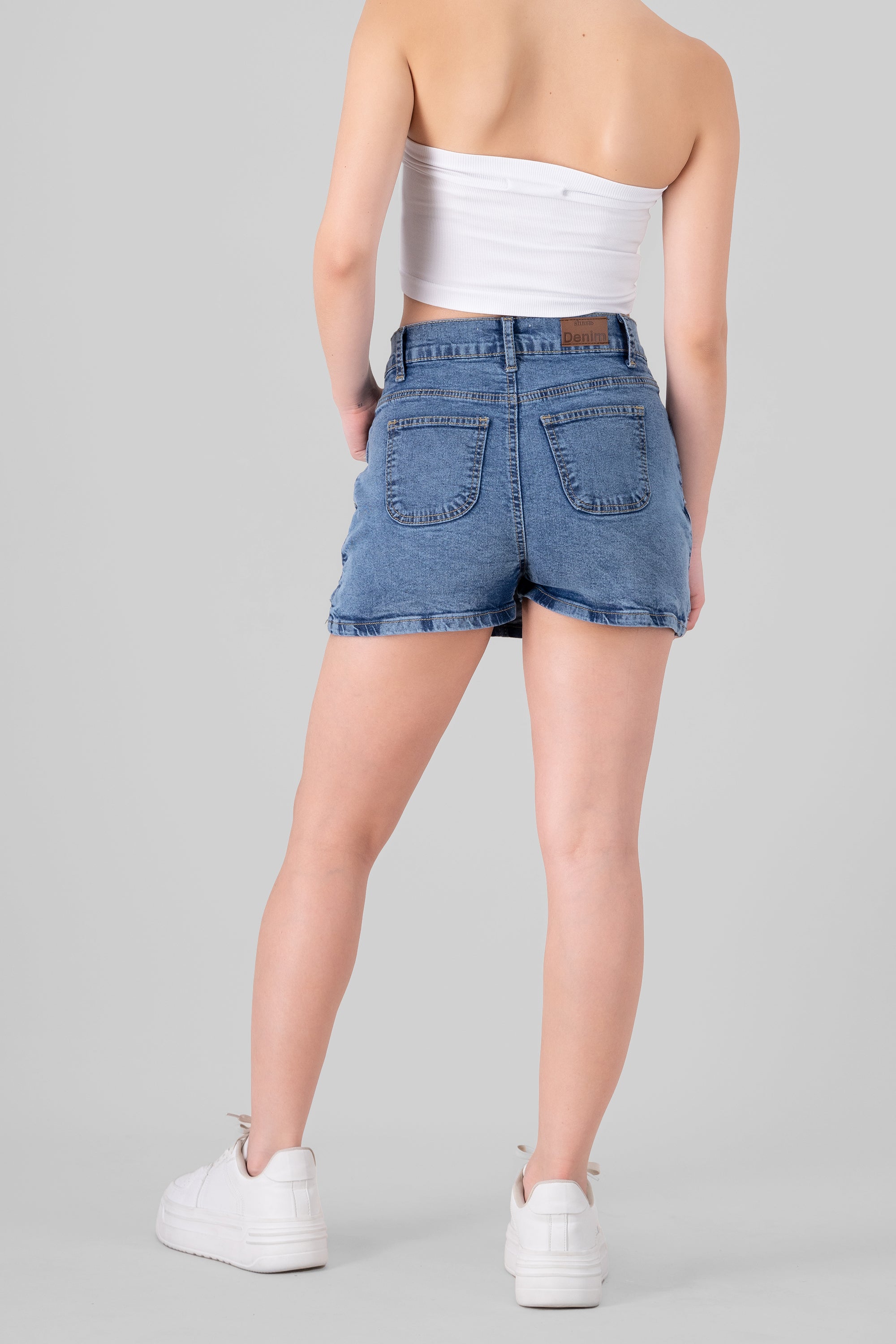 Falda short cargo fuelles ACID MEDIO