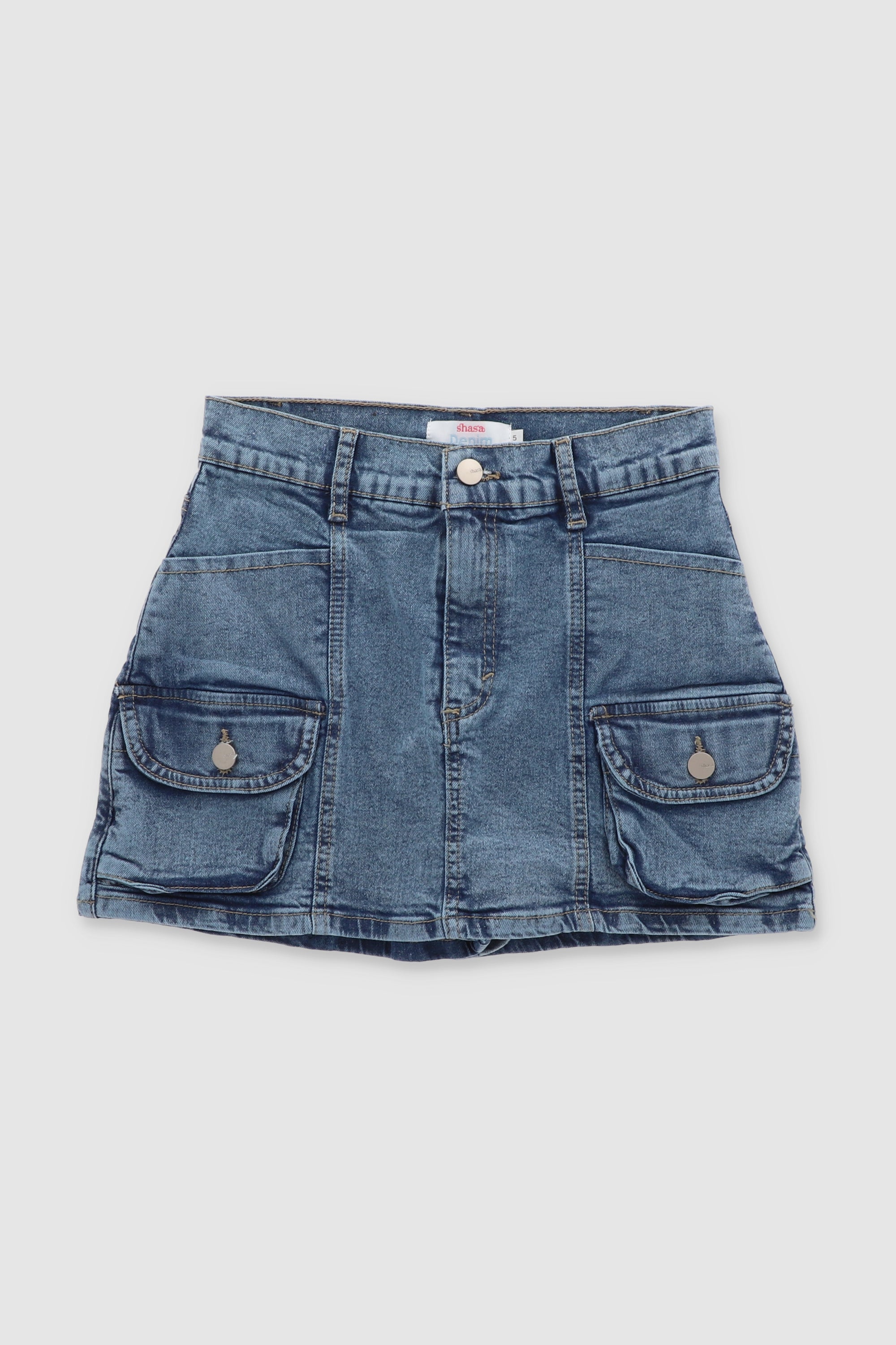 Falda short cargo fuelles ACID MEDIO