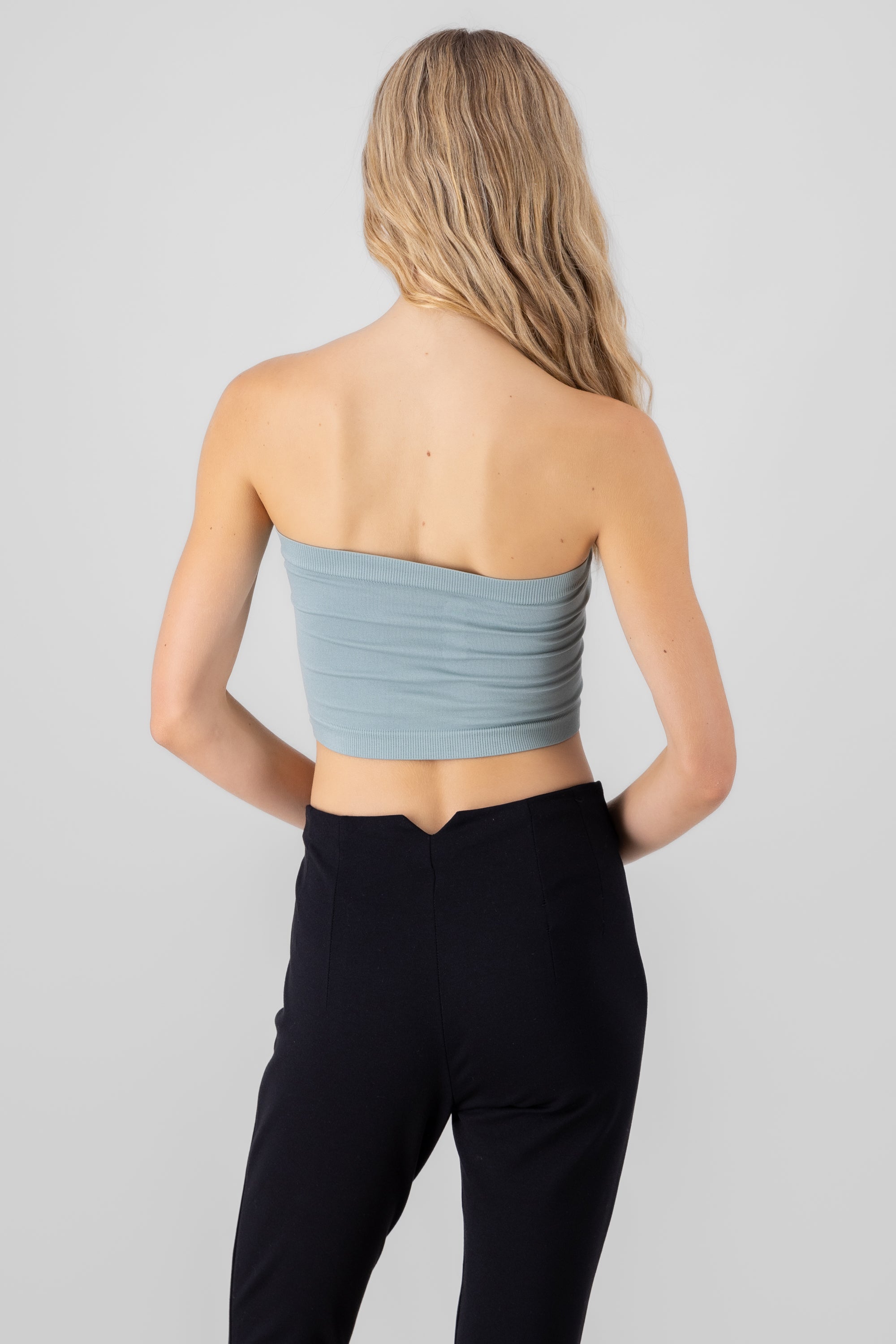 Top strapless liso SAGE