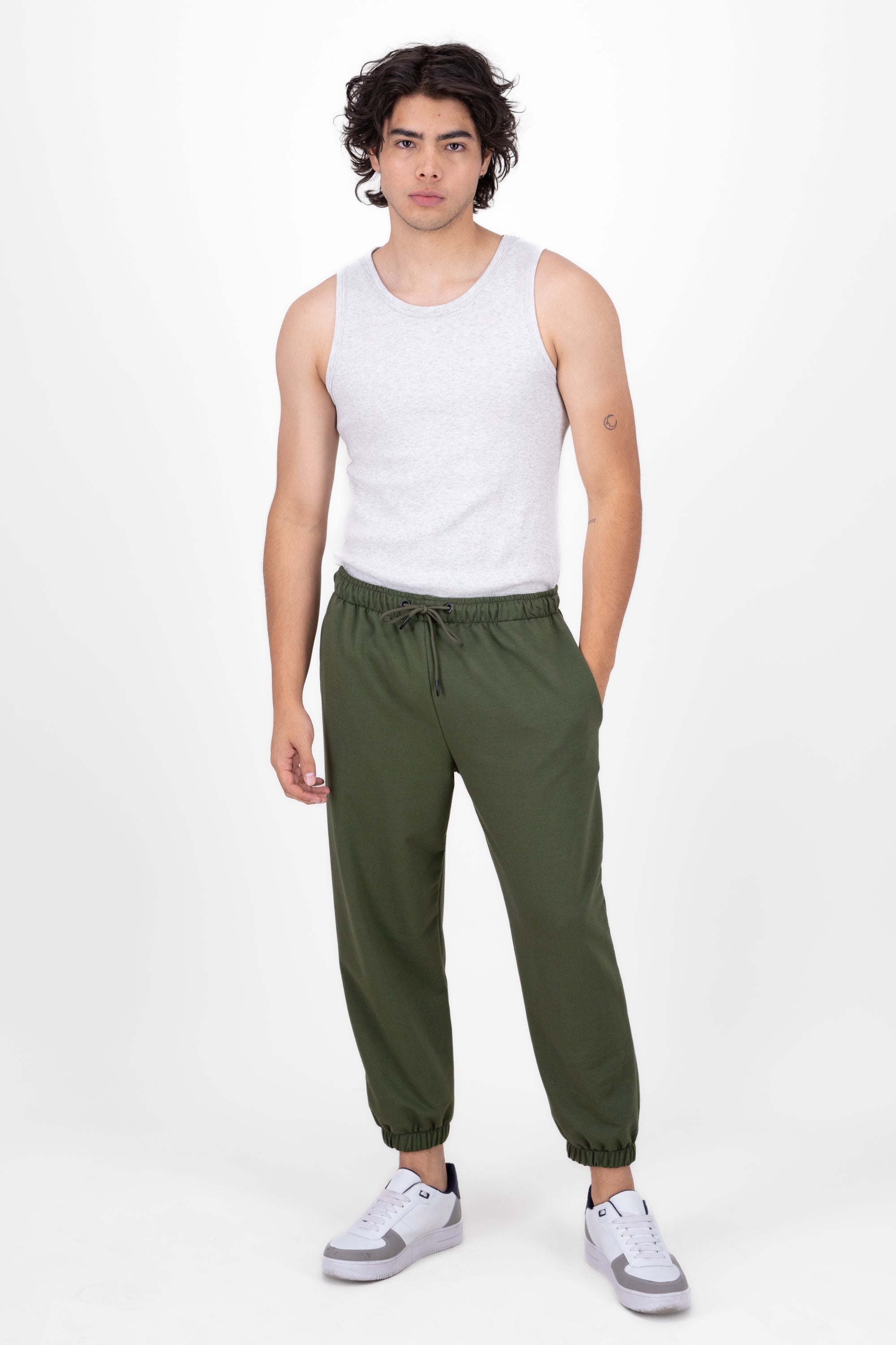 Jogger Basketball Retro OLIVO