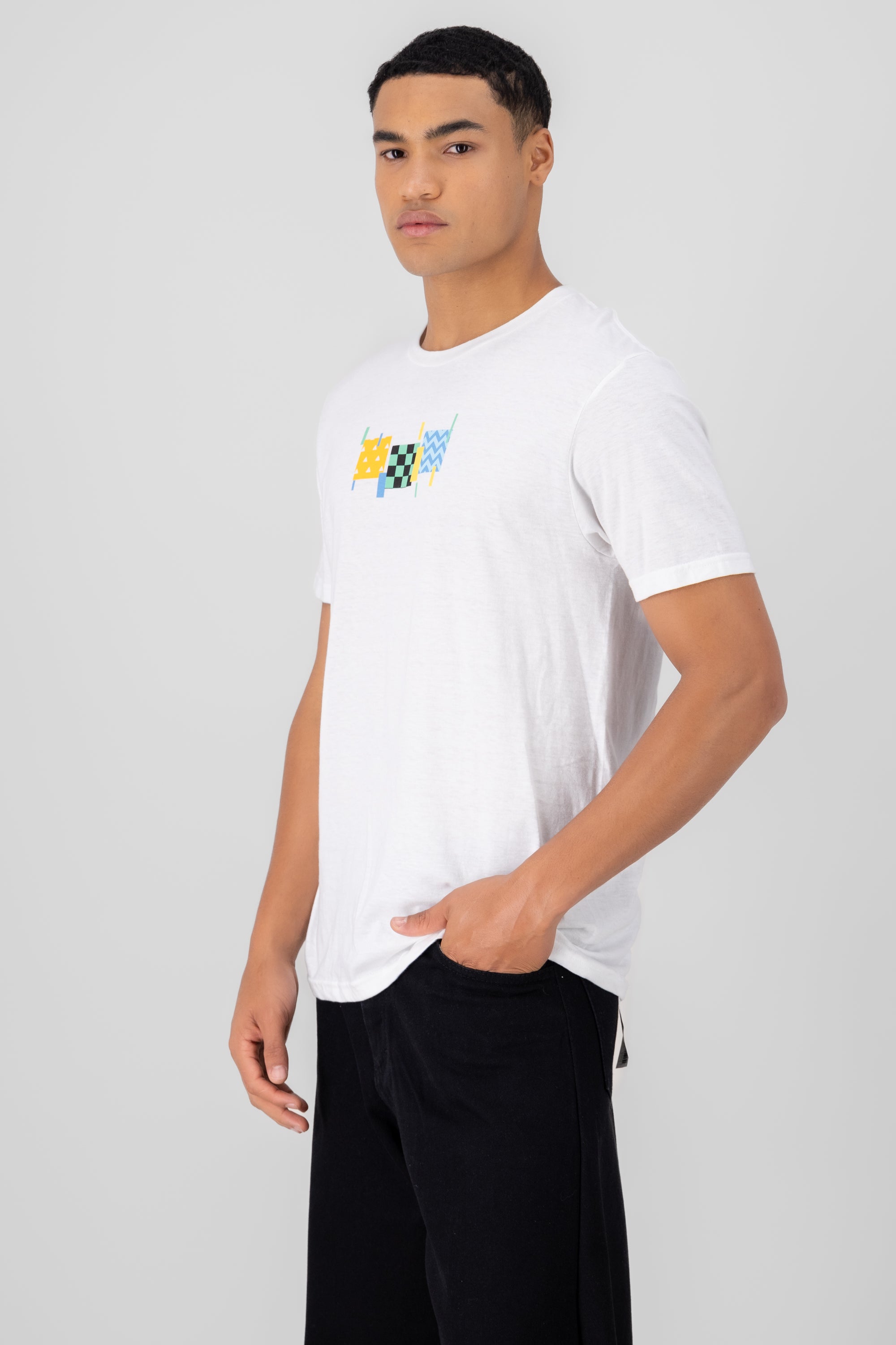 Playera 3 amigos BLANCO