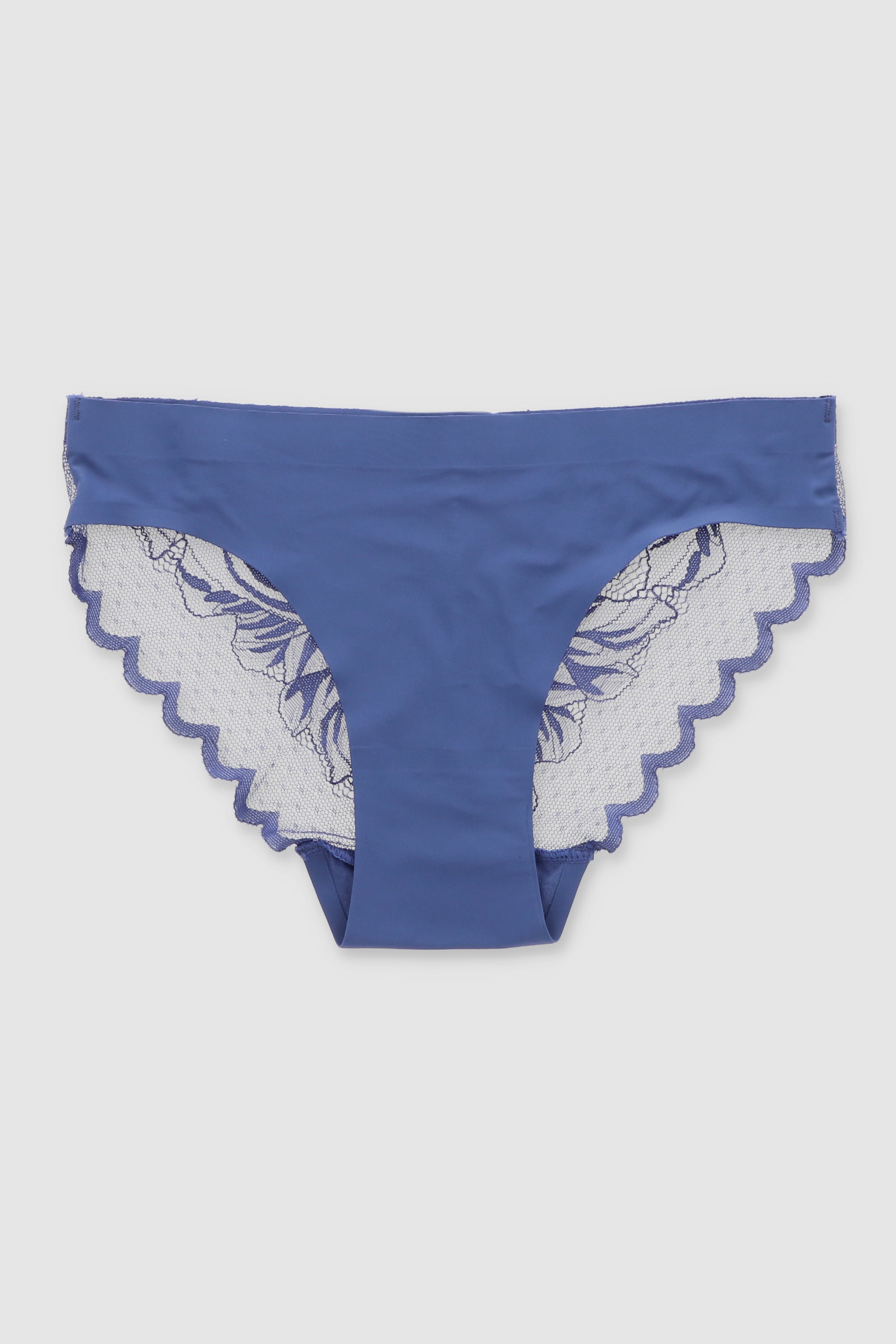 Panty liso corte seamless AZUL