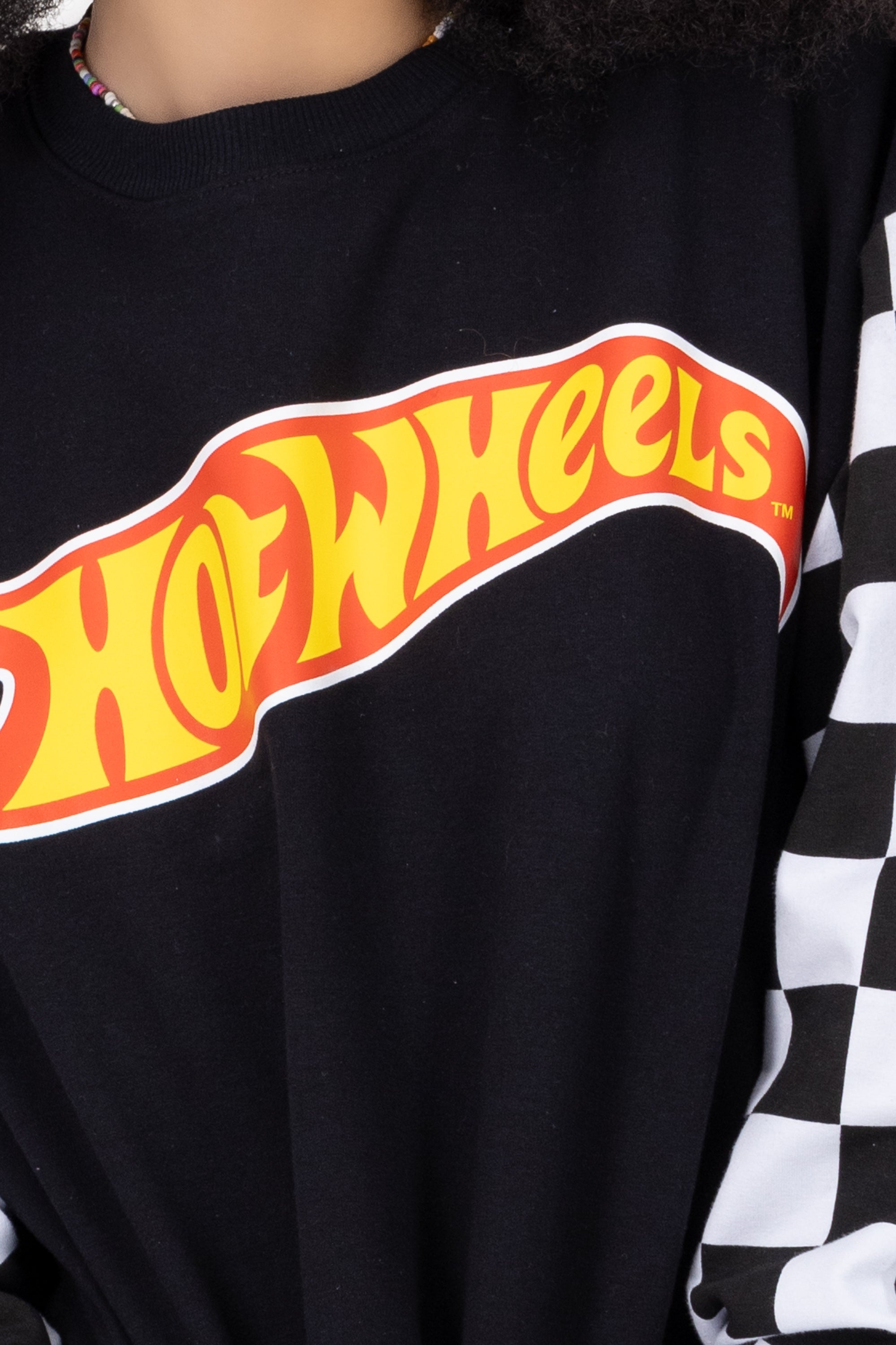 Sudadera manga larga hot wheels NEGRO COMBO
