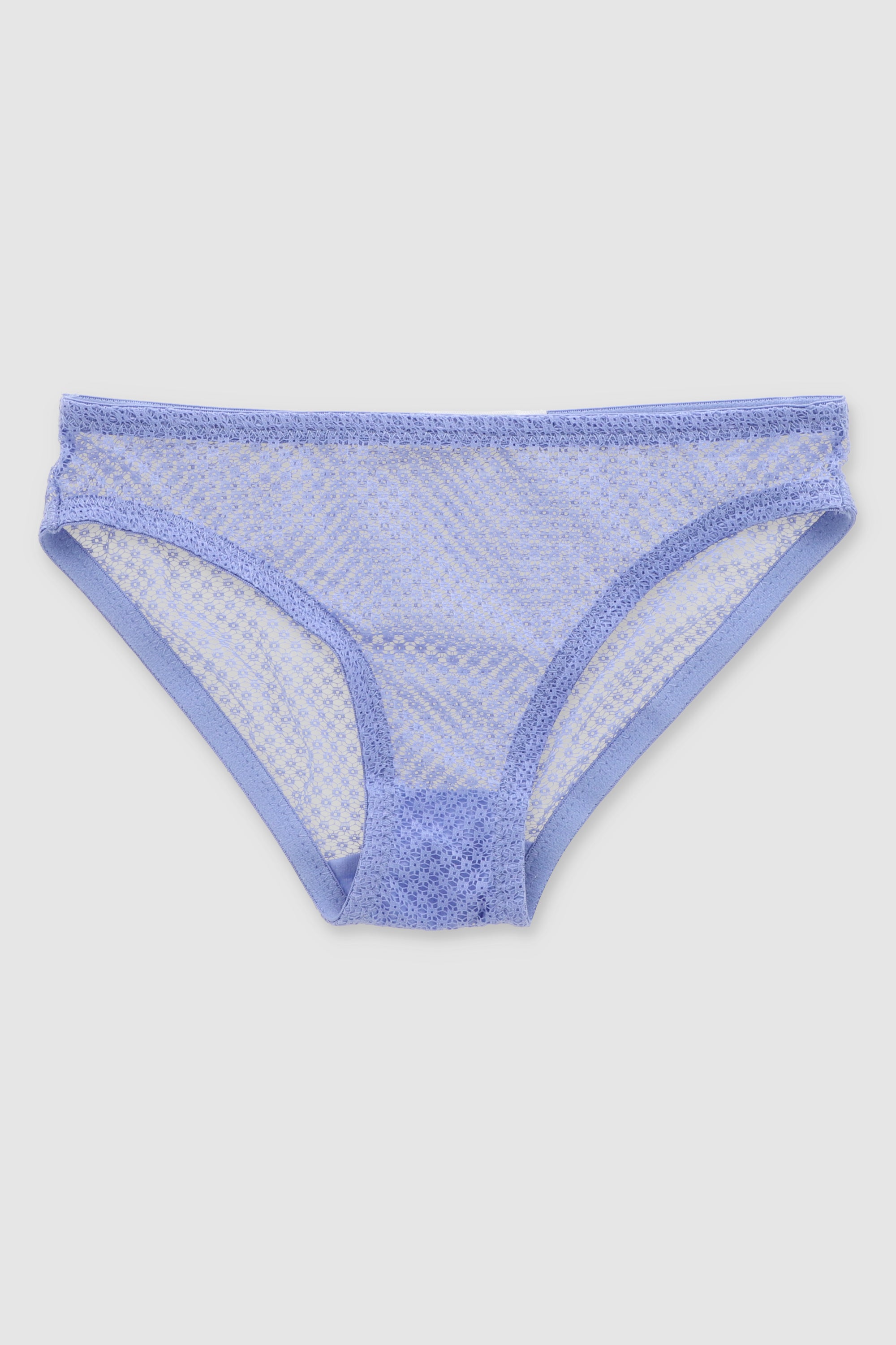 Panty con textura de malla AZUL