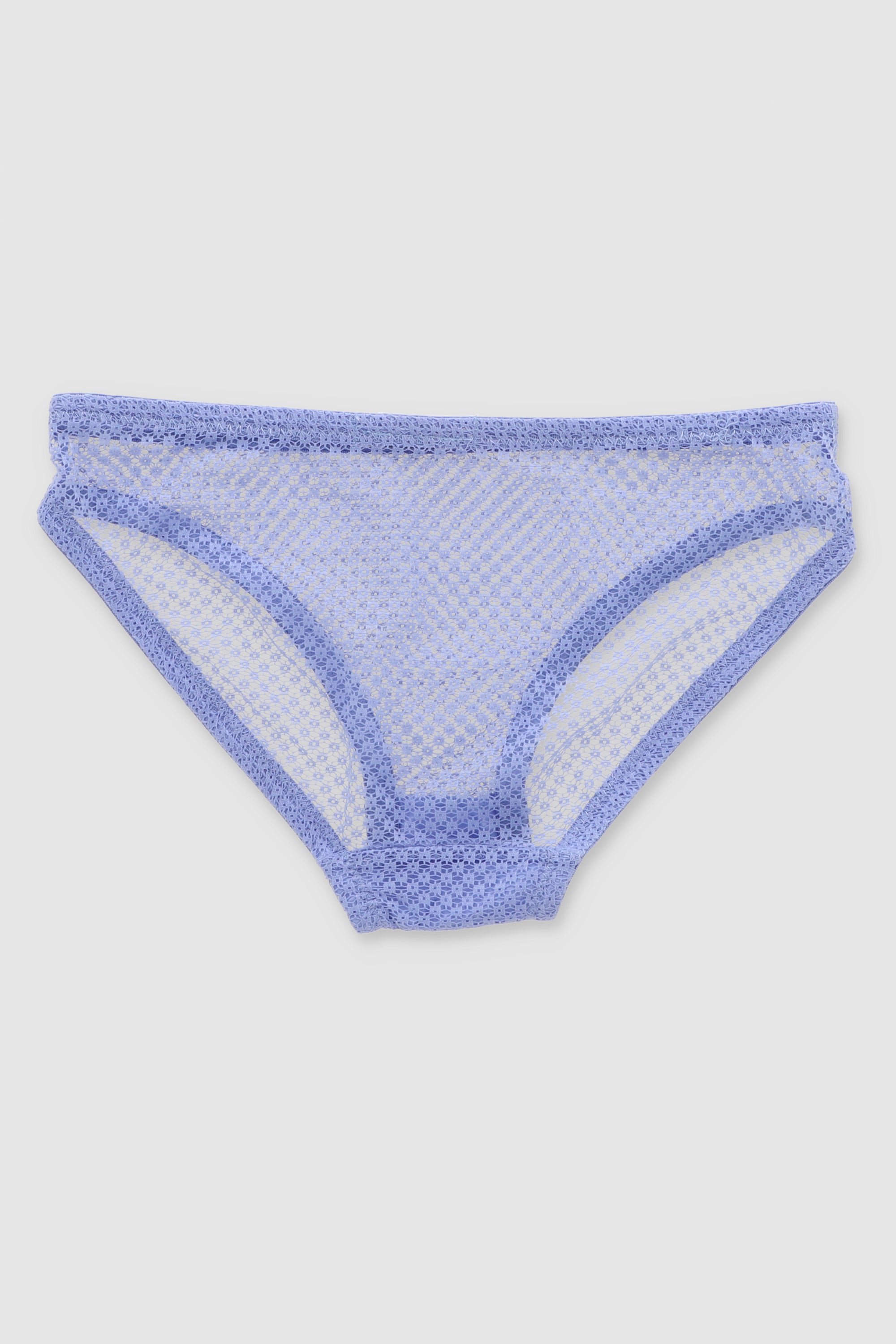 Panty con textura de malla AZUL